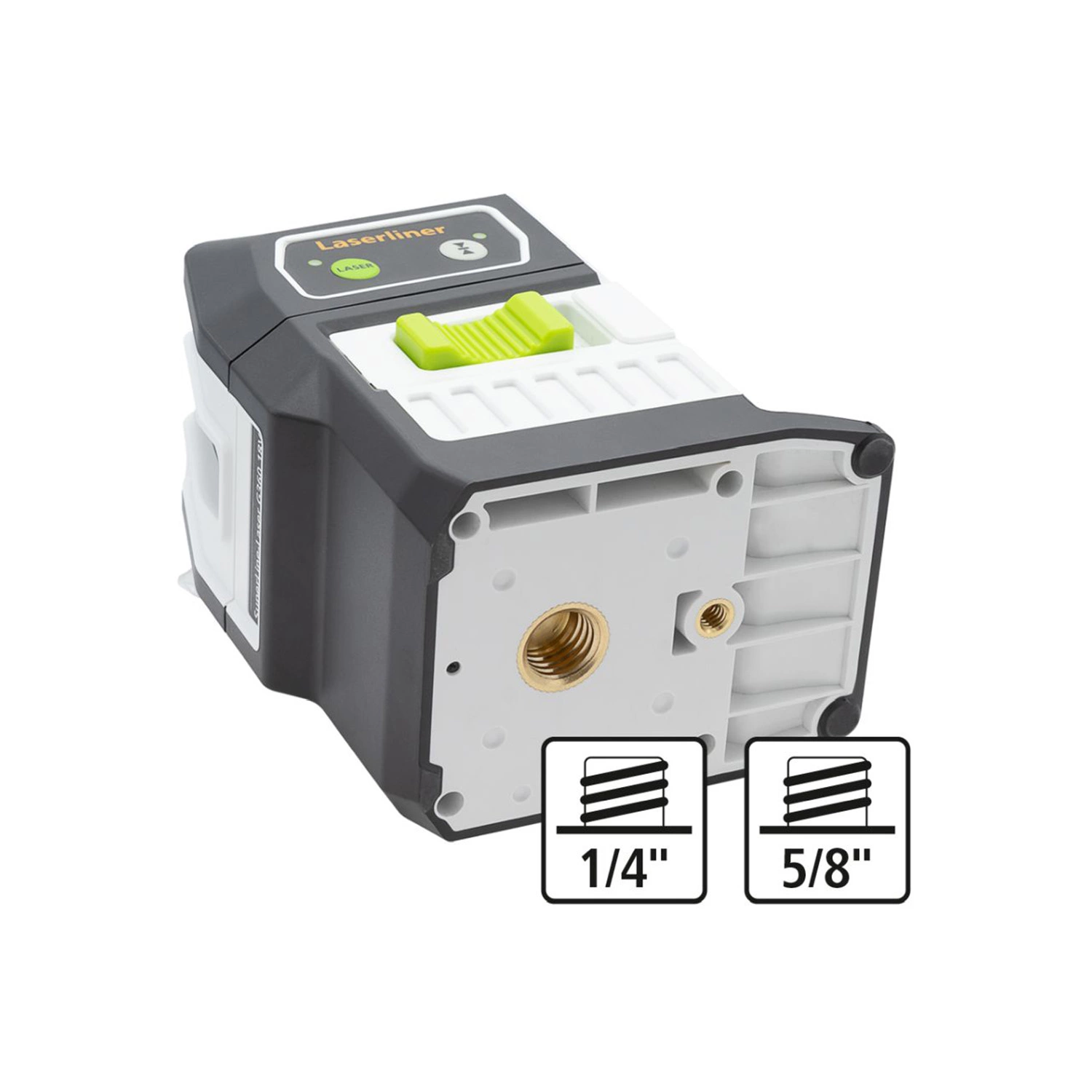 Laserliner SuperLine-Laser G360 Multi-18V Kruislijnlaser incl. statief in tas - 2 lijnen - groen - 30m-image