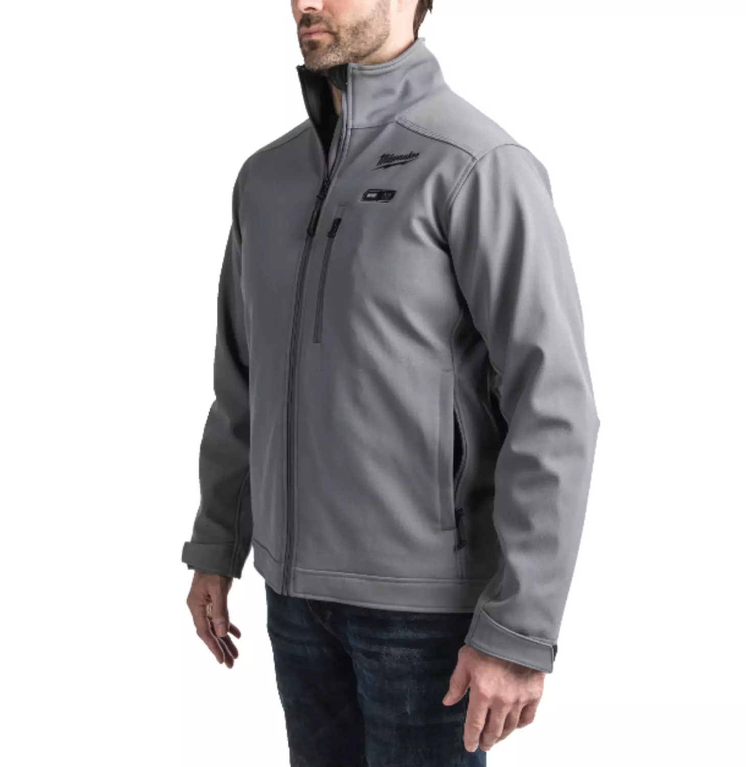 Milwaukee M12 HJGREY5-0 (XL) premium heated jacket - grijs-image