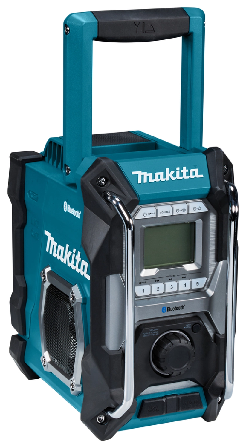 Makita MR002GZ Radio de chantier Secteur & batterie - 12/14,4/18/40V max Li-ion - FM/AM - Bluetooth - Machine seule-image