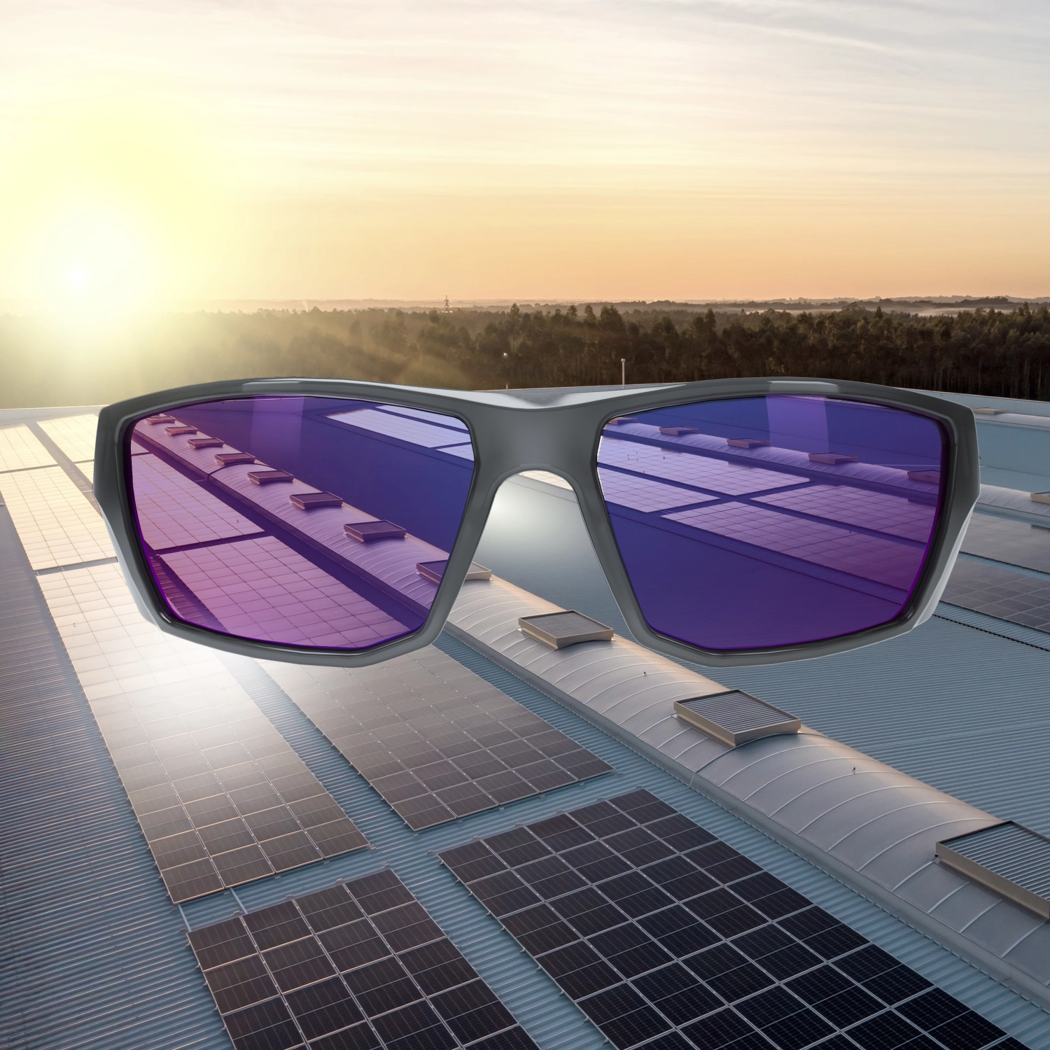 Hellberg Safety lunettes de sécurité Geminus AF+AS bleu polarisé-image