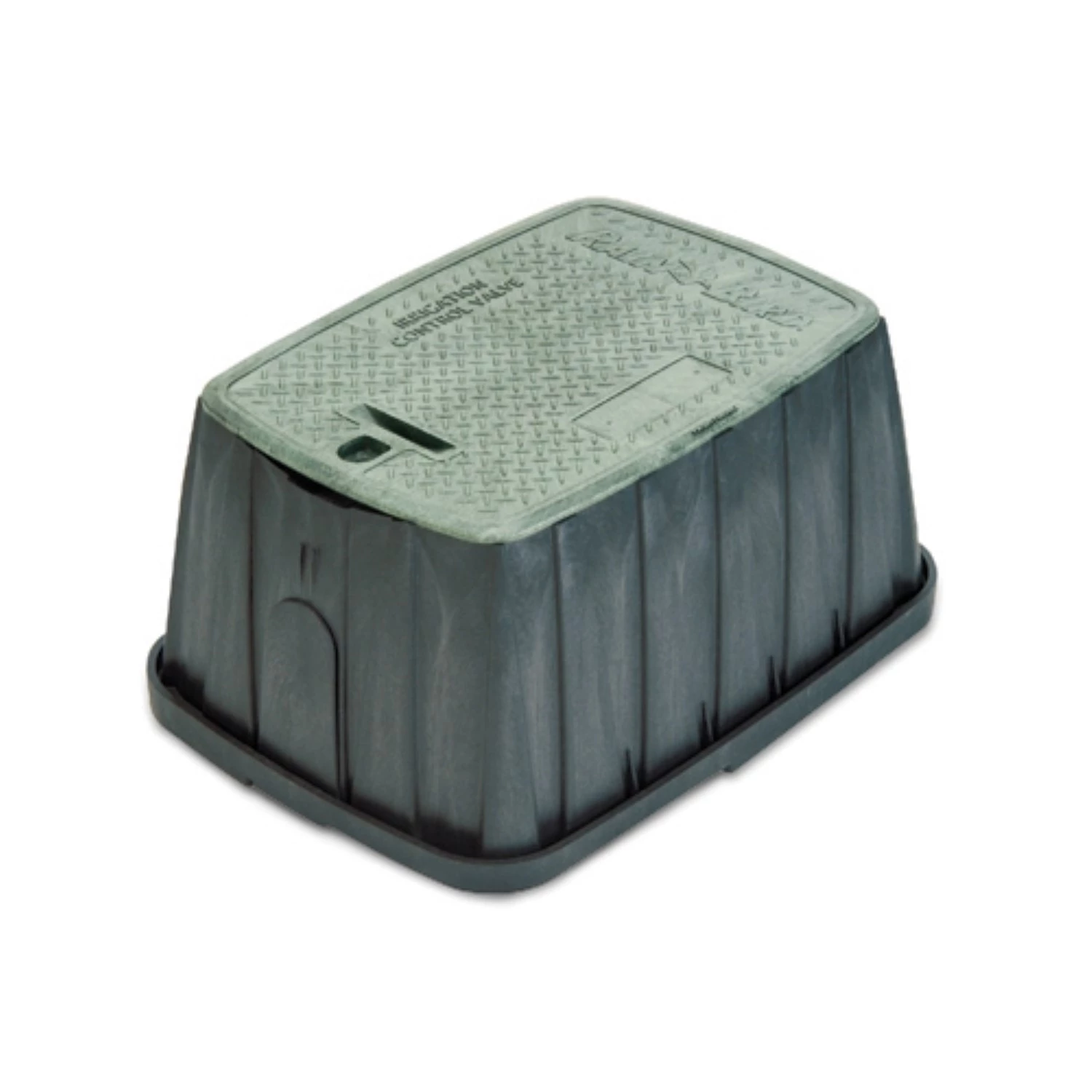 Rain Bird VBJMBH Boîte de vanne géante avec boîtier et couvercle - 70 x 52,3 x 31,6 cm - vert-image