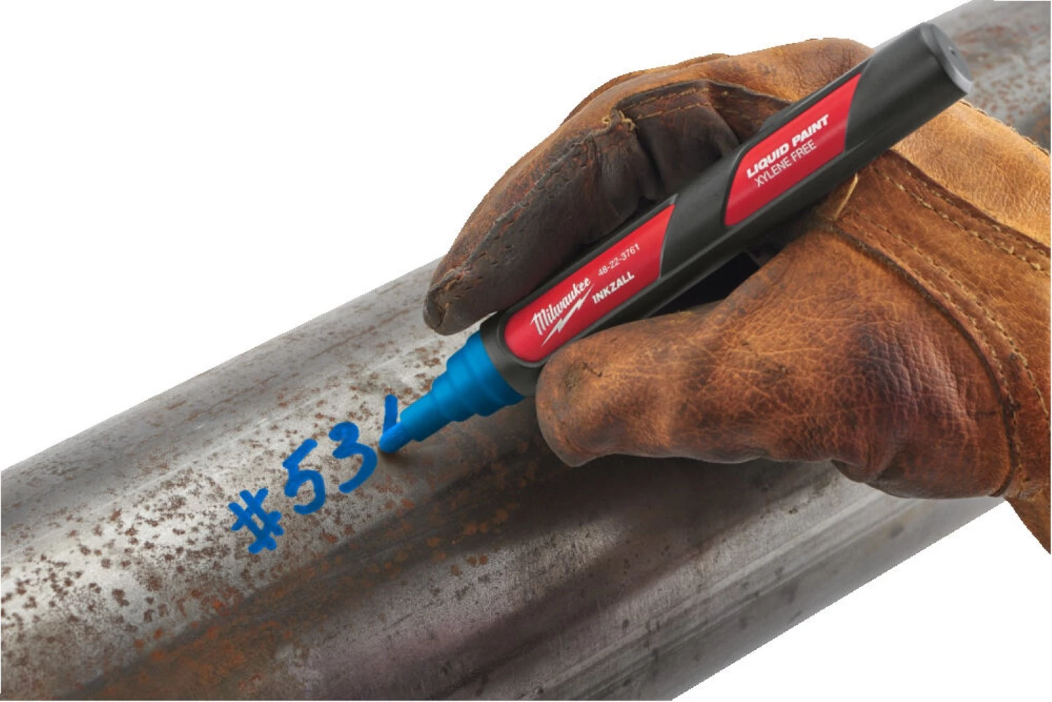 Milwaukee 4932492144 INKZALL™ Marqueur - Bleu - LP-image