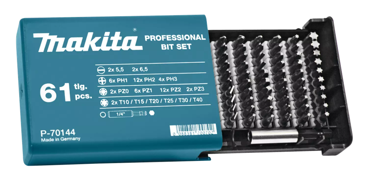 Makita P-70144 61-delige Schroefbitset-image