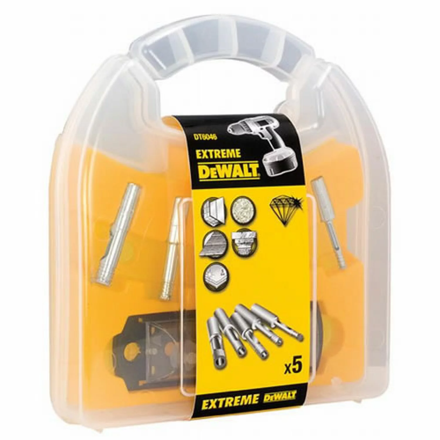 DeWALT DT6046 Set de mèches pour carrelage 5, 6, 7, 8, 10mm-image