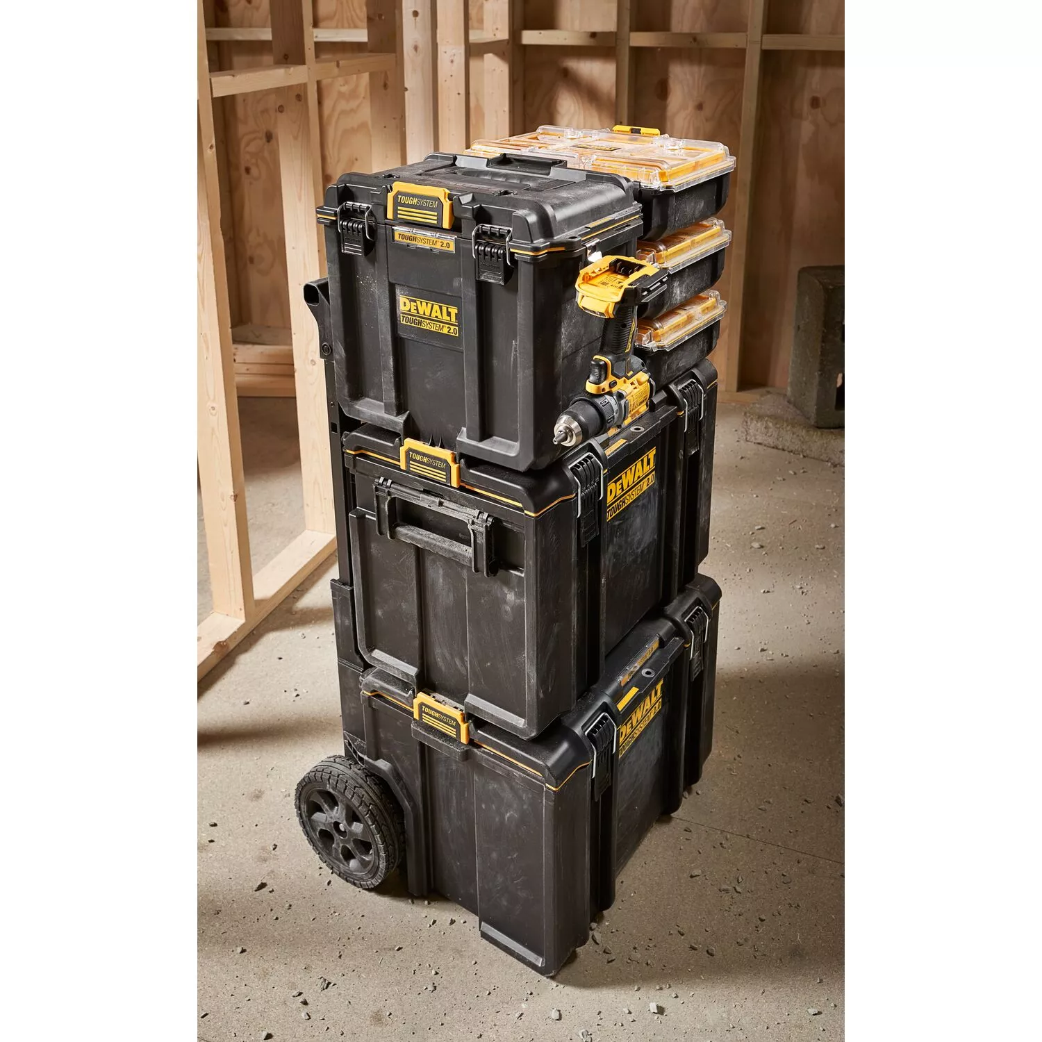 DeWALT DWST08035-1 ToughSystem 2.0 Mallette profonde 1/2-image