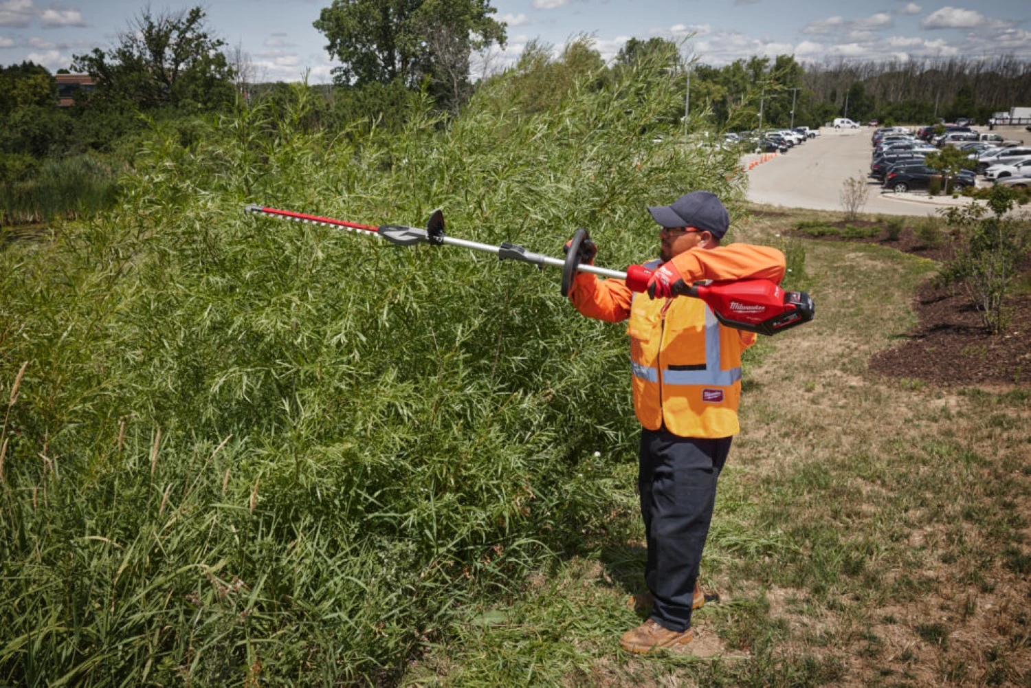 Milwaukee M18 FOPH-SHTA Quik-Lok heggenschaar opzetstuk - 508mm-image