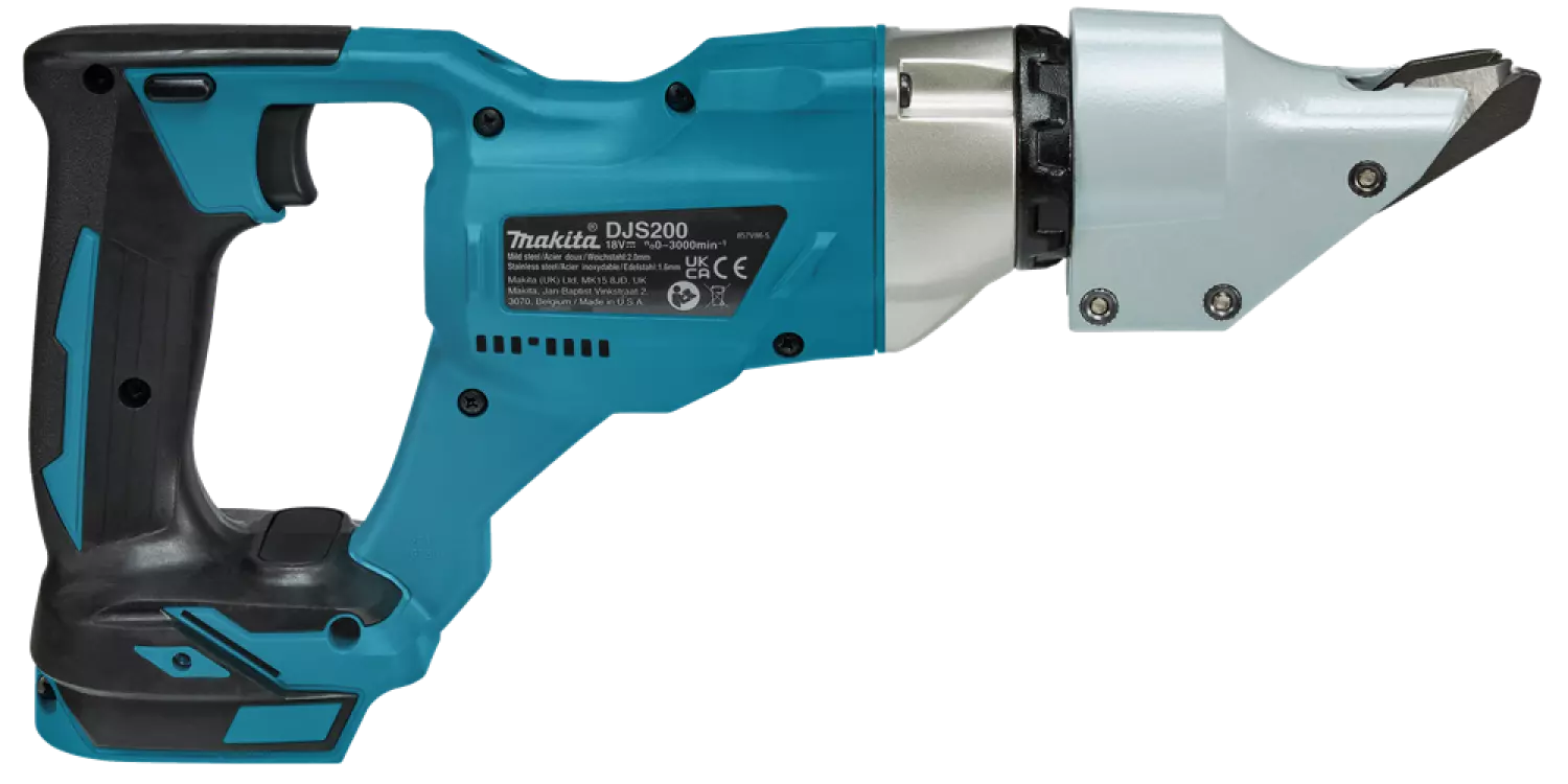 Makita DJS200Z Cisaille à tôles sans-fil - 18V Li-ion - Brushless - Machine seule-image