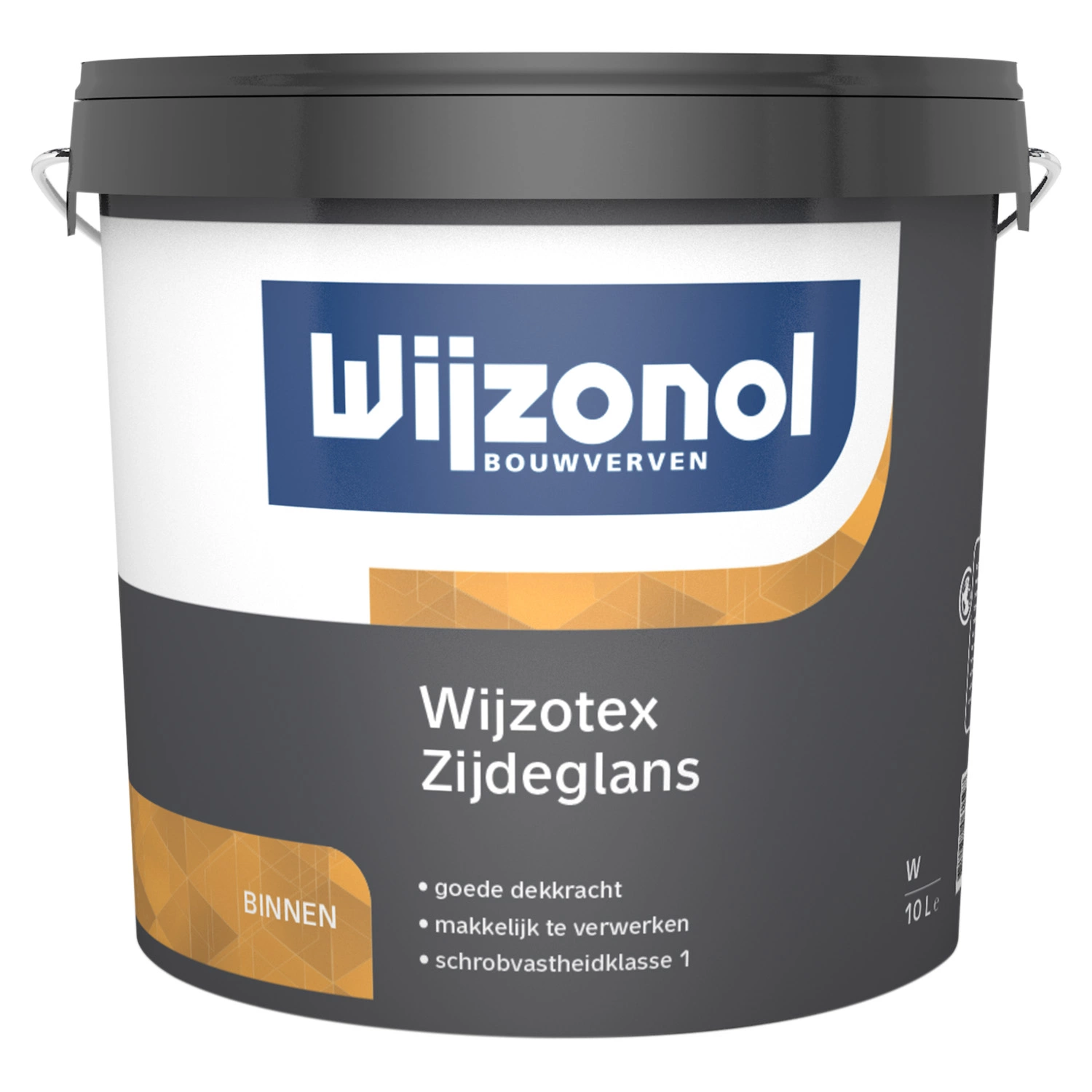 Wijzonol Wijzotex Zijdeglans - wit - 10L-image