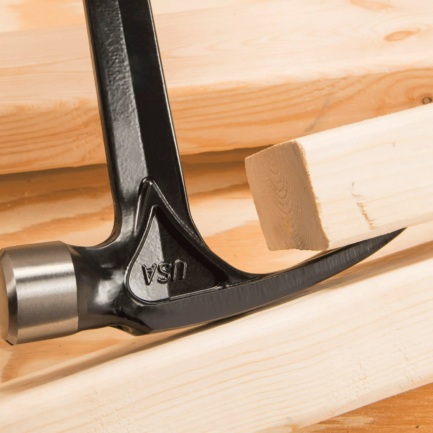 Estwing rechte klauwhamer Ultra - vinyl zwarte handgreep - 420 gram kopgewicht-image