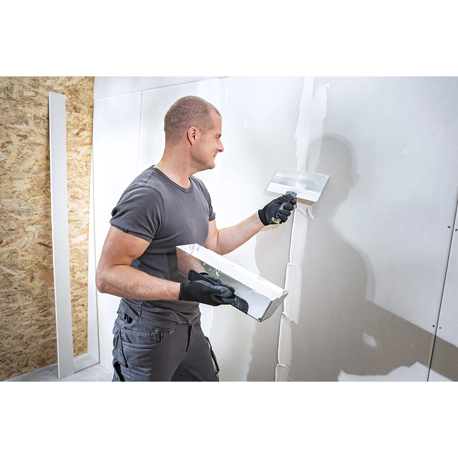 Wolfcraft 4059000 Plamuurbak RVS - 2L-image