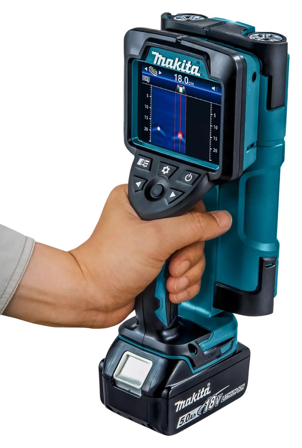 Makita DWD181ZJ 18V Li-ion -Scanner mural - dans Mbox - 180 mm - Machine seule-image