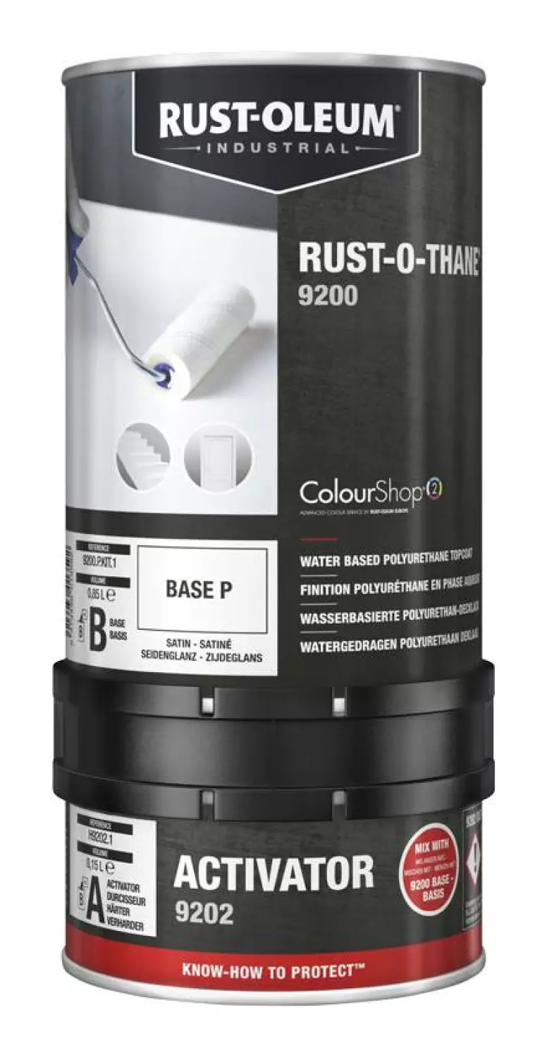 Rust-Oleum 9200 Rust-O-Thane - op kleur gemengd - 2,5L (Incl. Activator)-image