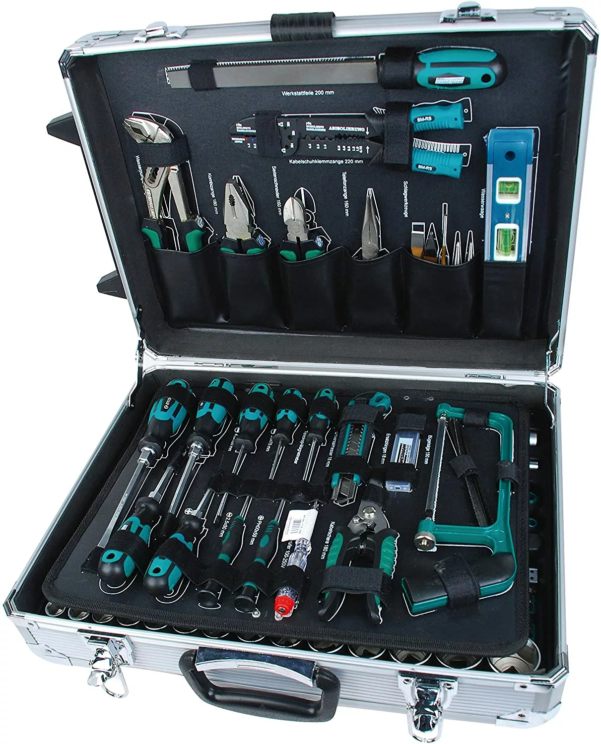 Brüder Mannesmann 29077 Gereedschapset in trolley - 159-delig-image