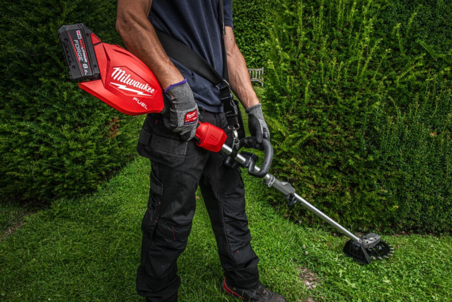 Milwaukee M18 FOPH2-0 18V Li-Ion Outil de jardinage sans fil - sans charbon-image