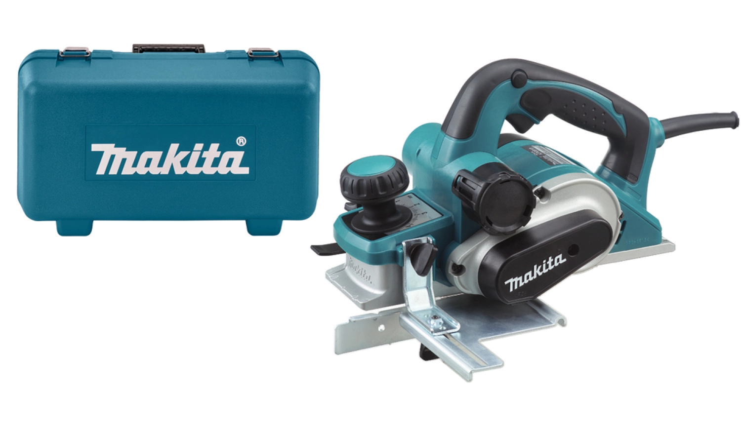 Makita KP0810K Rabot dans coffret - 850W -82 mm - 4,0 mm-image