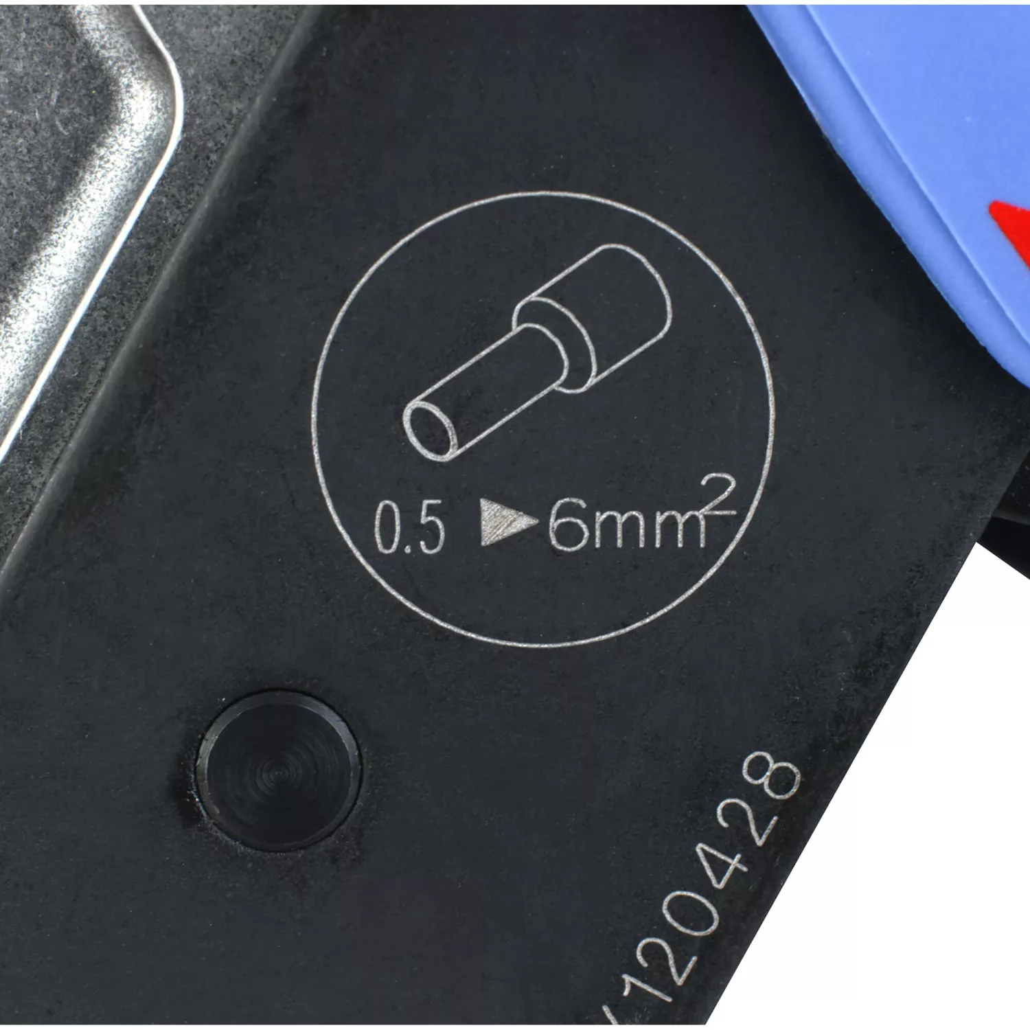 Facom 985895 Krimptang voor geïsoleerde adereindhulzen - 0,5-6,0mm²