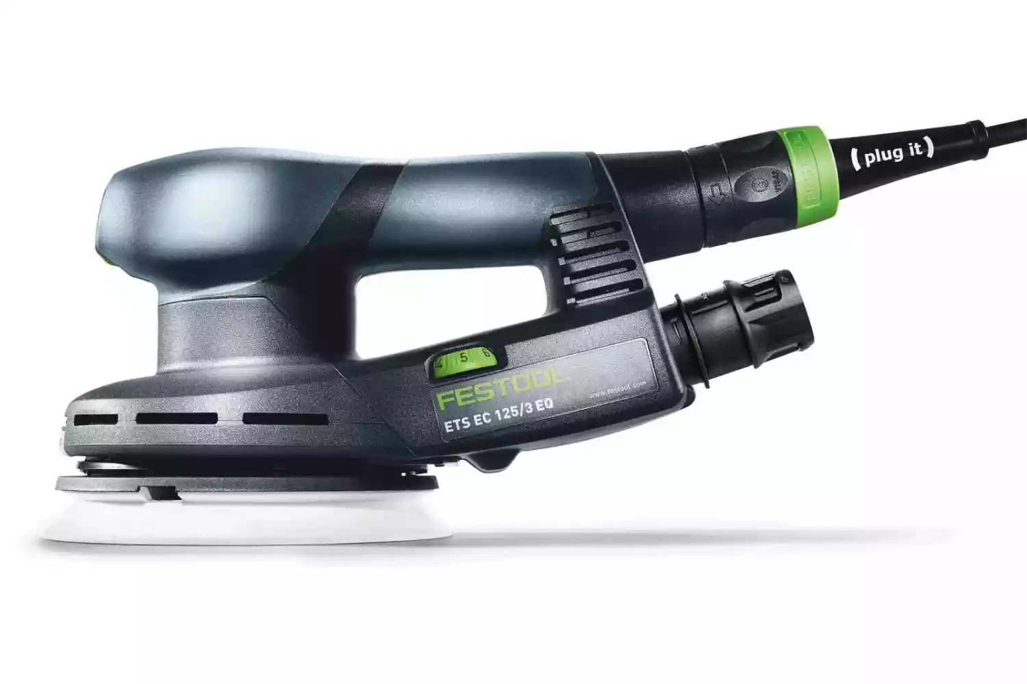 Festool ETS EC 125/3 EQ-Plus Excenterschuurmachine systainer - 400W - 125mm - koolborstelloos-image