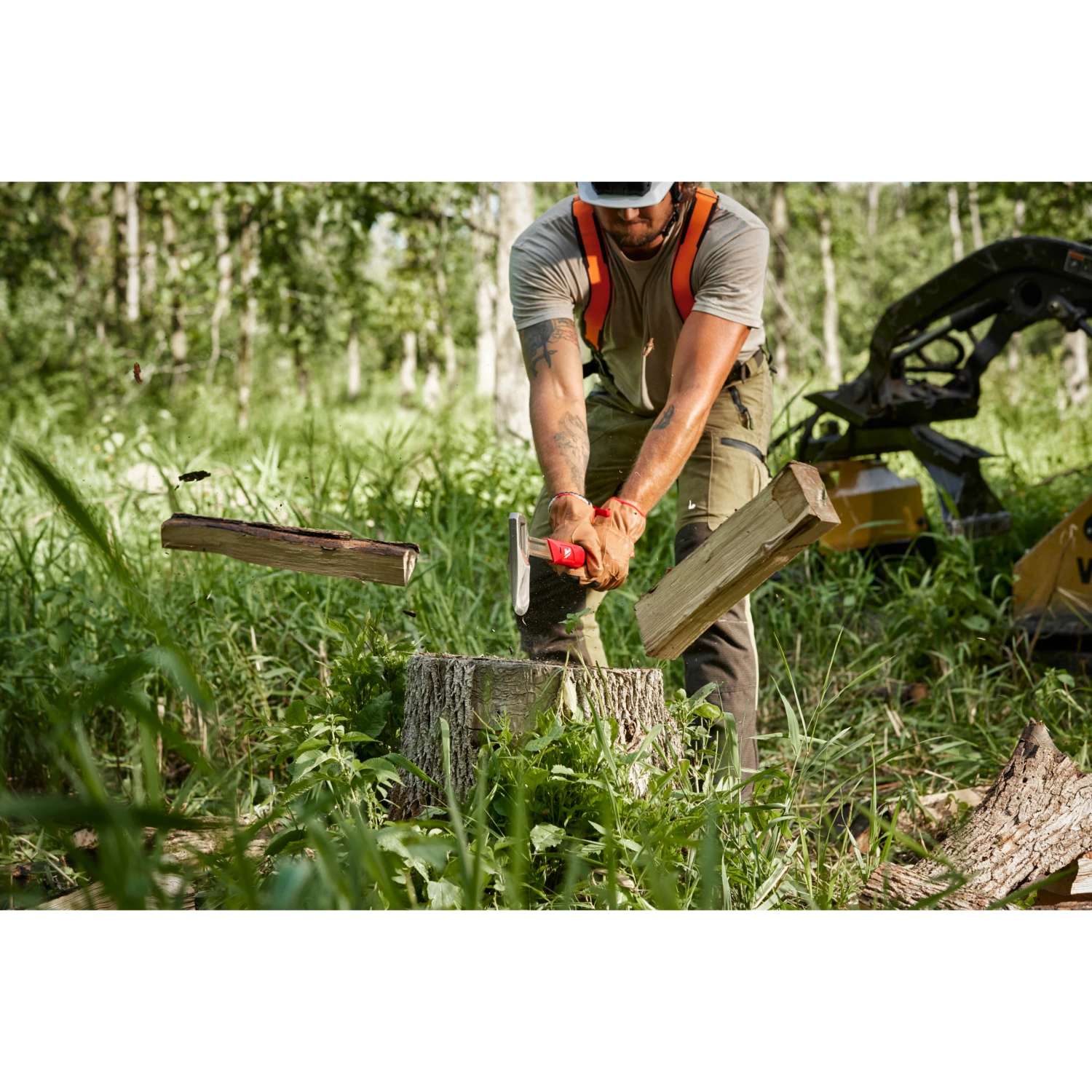 Milwaukee 4932498629 Hache à fendre 66 cm-image