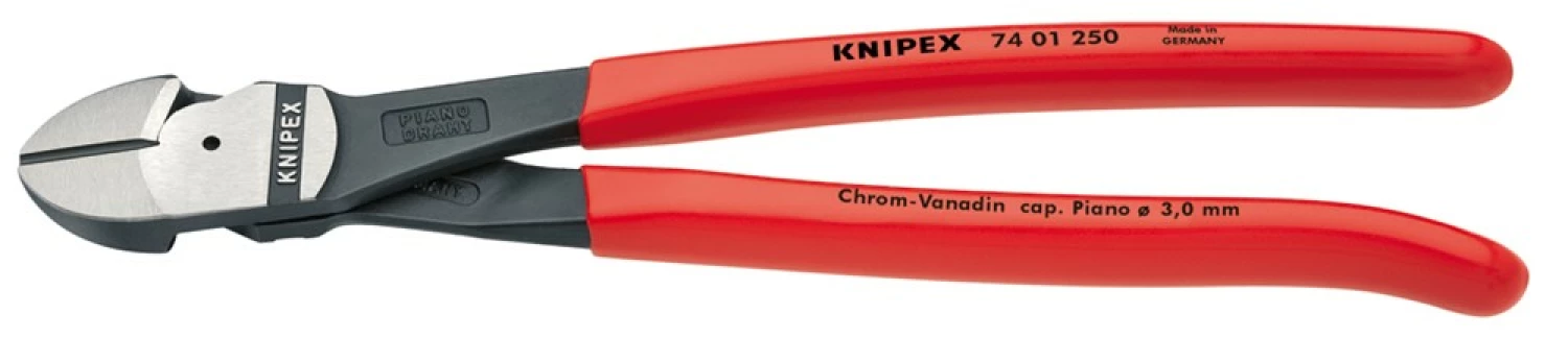 Knipex 74 01 250 - Pince coupante de côté à forte démultiplication-image