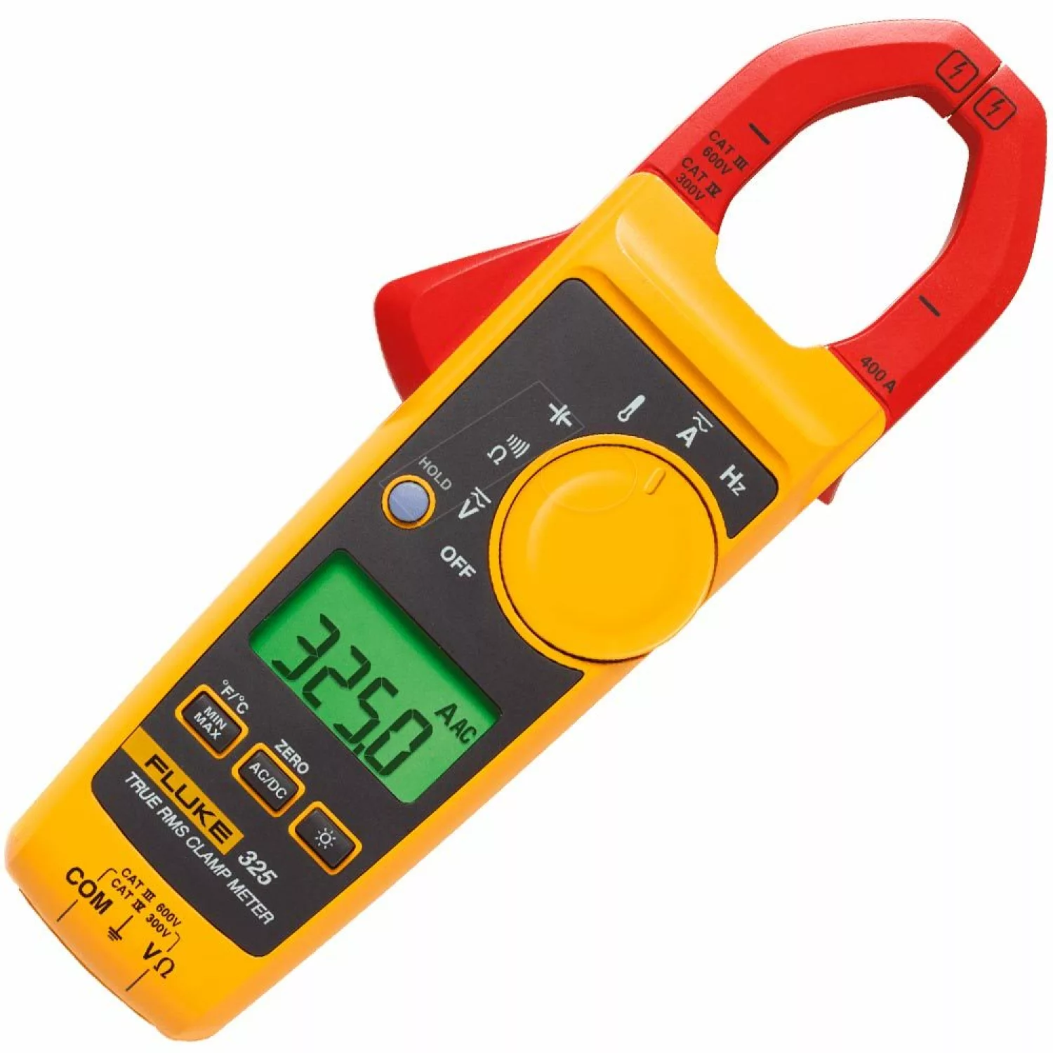 Fluke 325 True-RMS Stroomtang met temperatuurmeting - AC/DC 600V & 400A-image