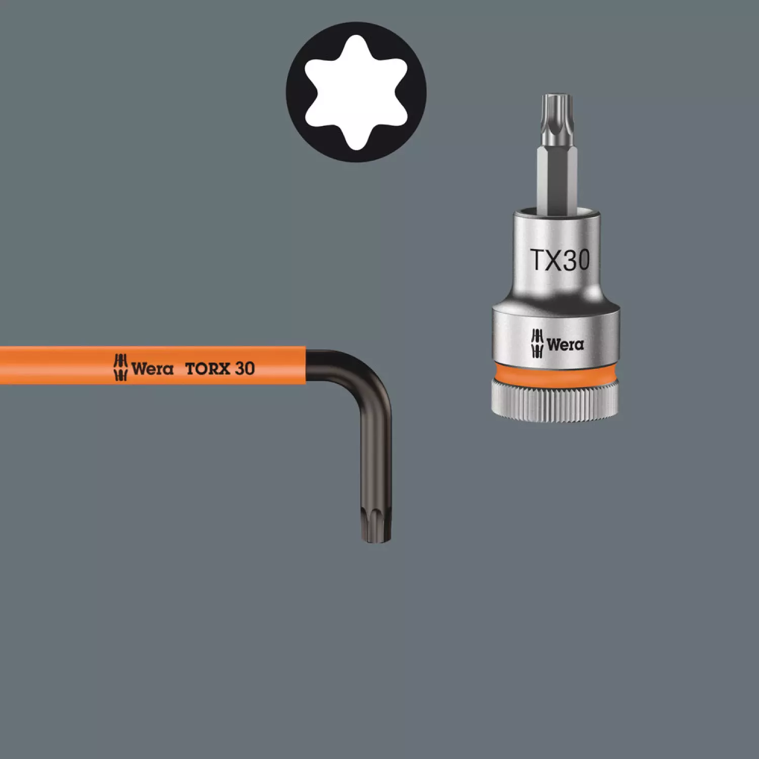 Wera 967/9 TX XL Multicolour 1 Jeu de clés mâles coudées TORX® Multicolour, 9 pièces-image