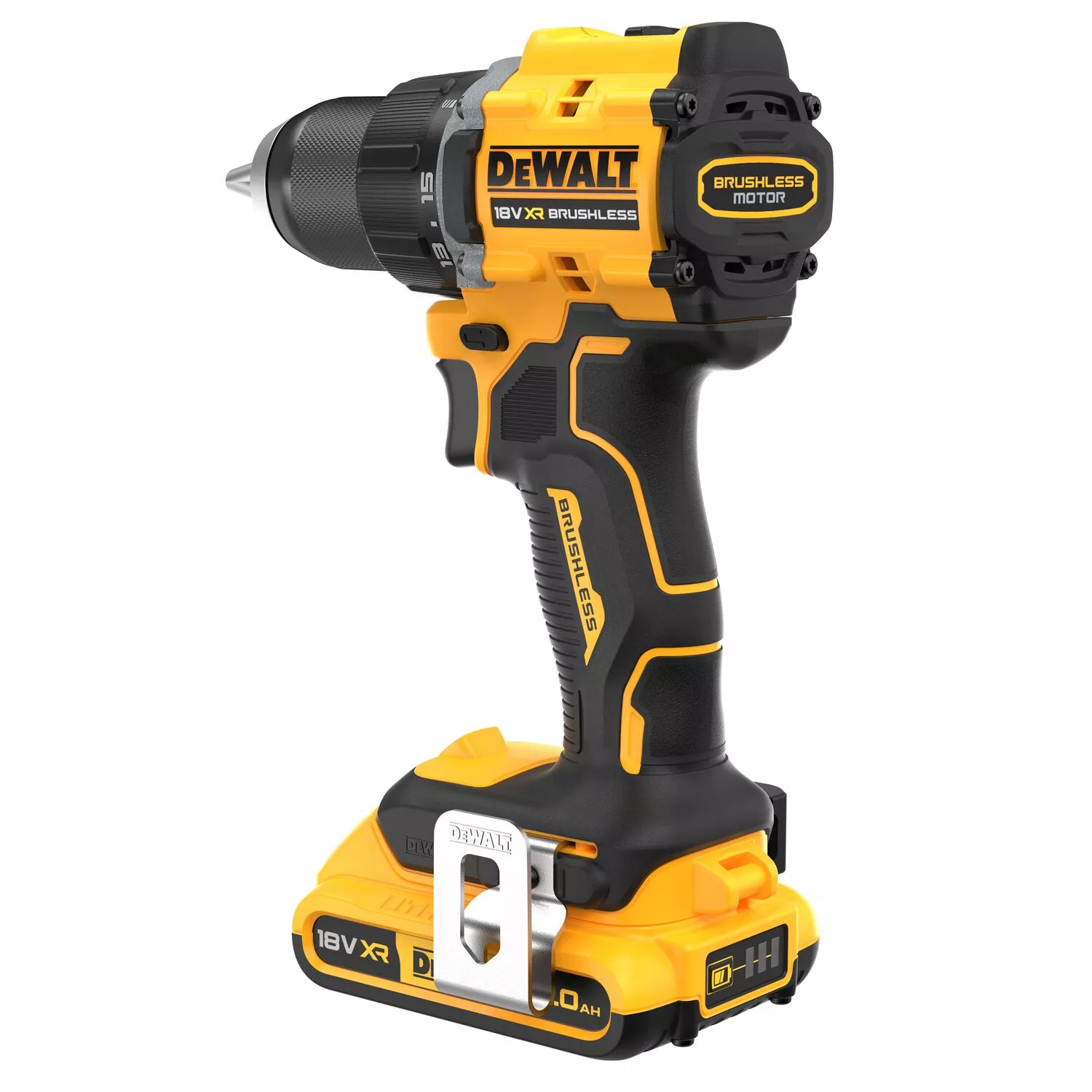 DeWALT DCD794D2T-QW Kit perceuse-visseuse sans fil Li-ion 18 V (2 batteries de 2,0 Ah) dans un coffret TSTAK-image