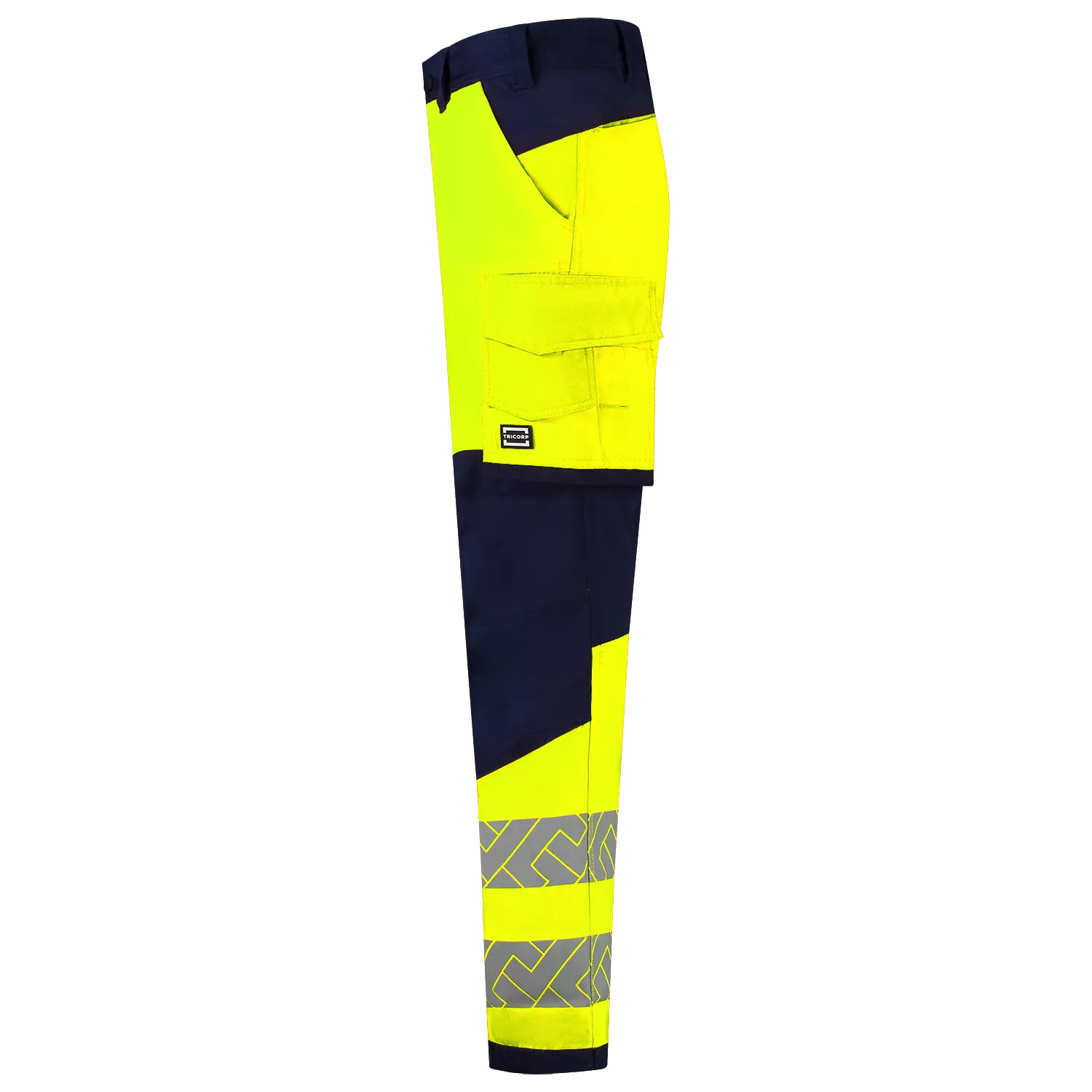 Tricorp 506119 Pantalon de travail Funct. Stretch High Vis Redefined - Renforts aux genoux - FluoryellowInk - 50-image