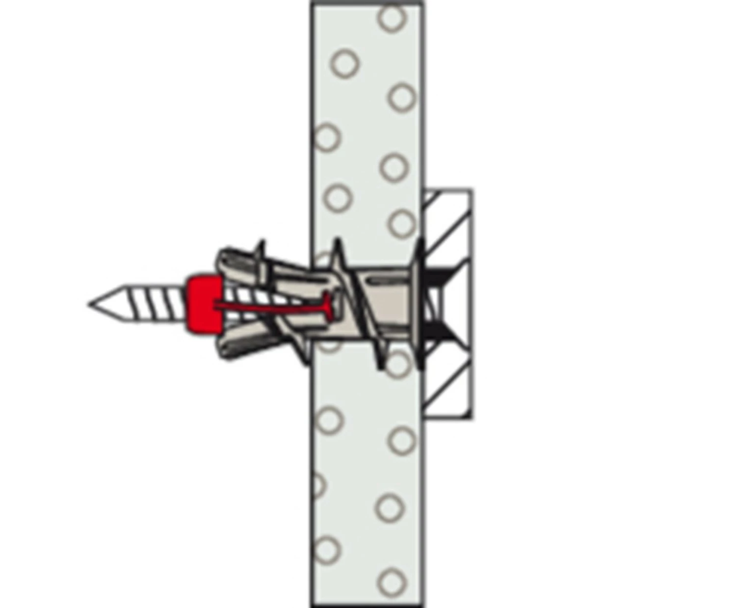 Fischer 545678 DuoBlade S zelfborende gipsplaatplug met schroef (20st)-image