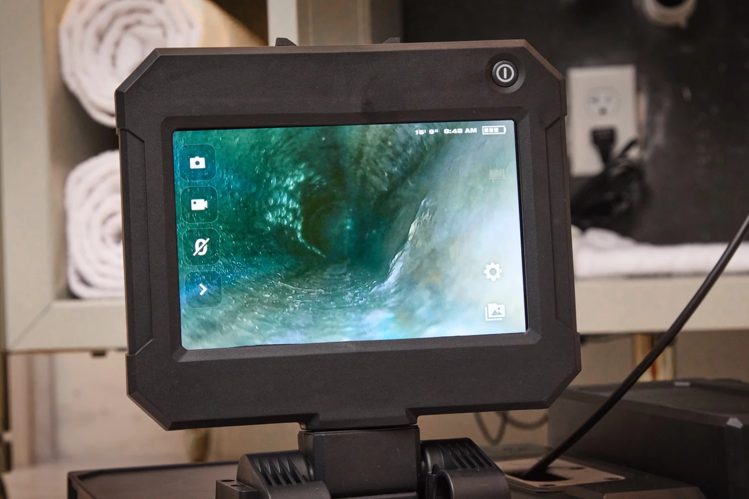 Milwaukee M12 POSIC-0 12V Li-ion accu PACKOUT riool inspectiecamera - 23m - 18mm HD Camera-image