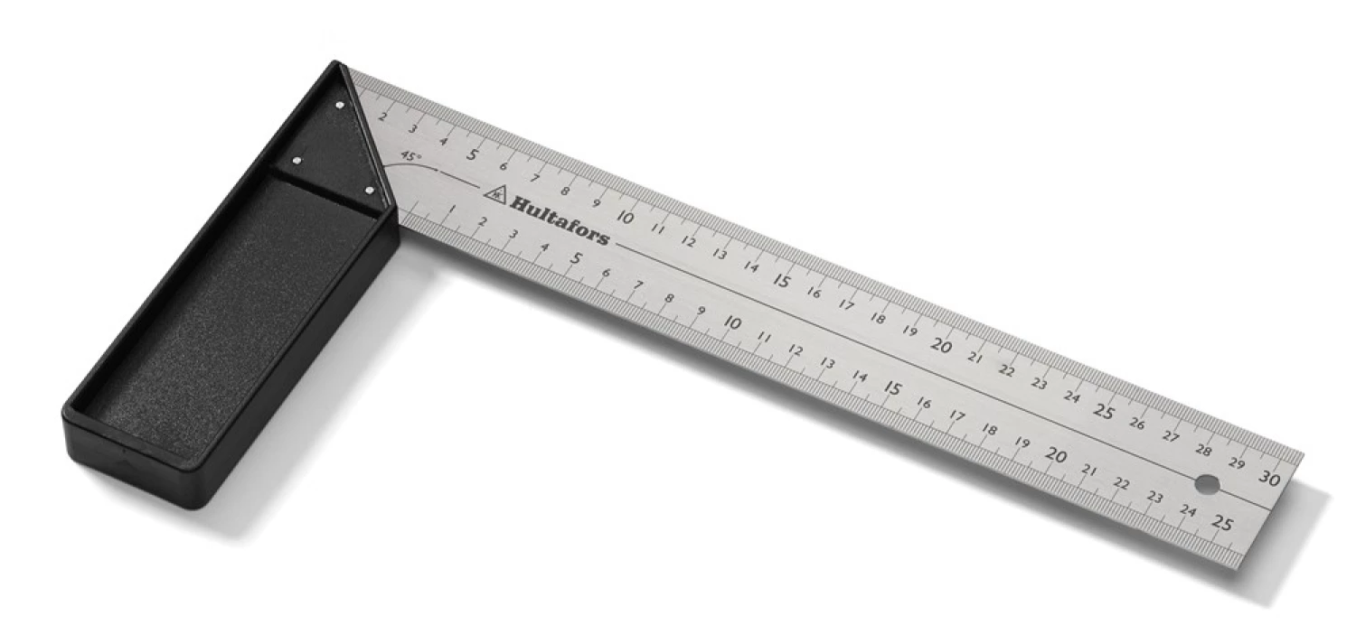 Équerre semi-professionnelle Hultafors V 20 S - 155 x 205 mm + Équerre semi-professionnelle V 30 S - 155 x 305 mm-image