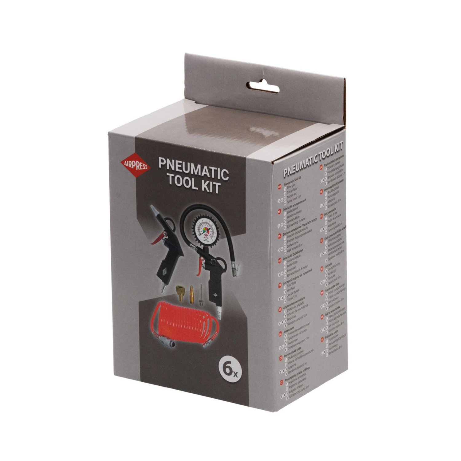 Airpress 4300027 - Jeu daccessoires 6 Raccords-image