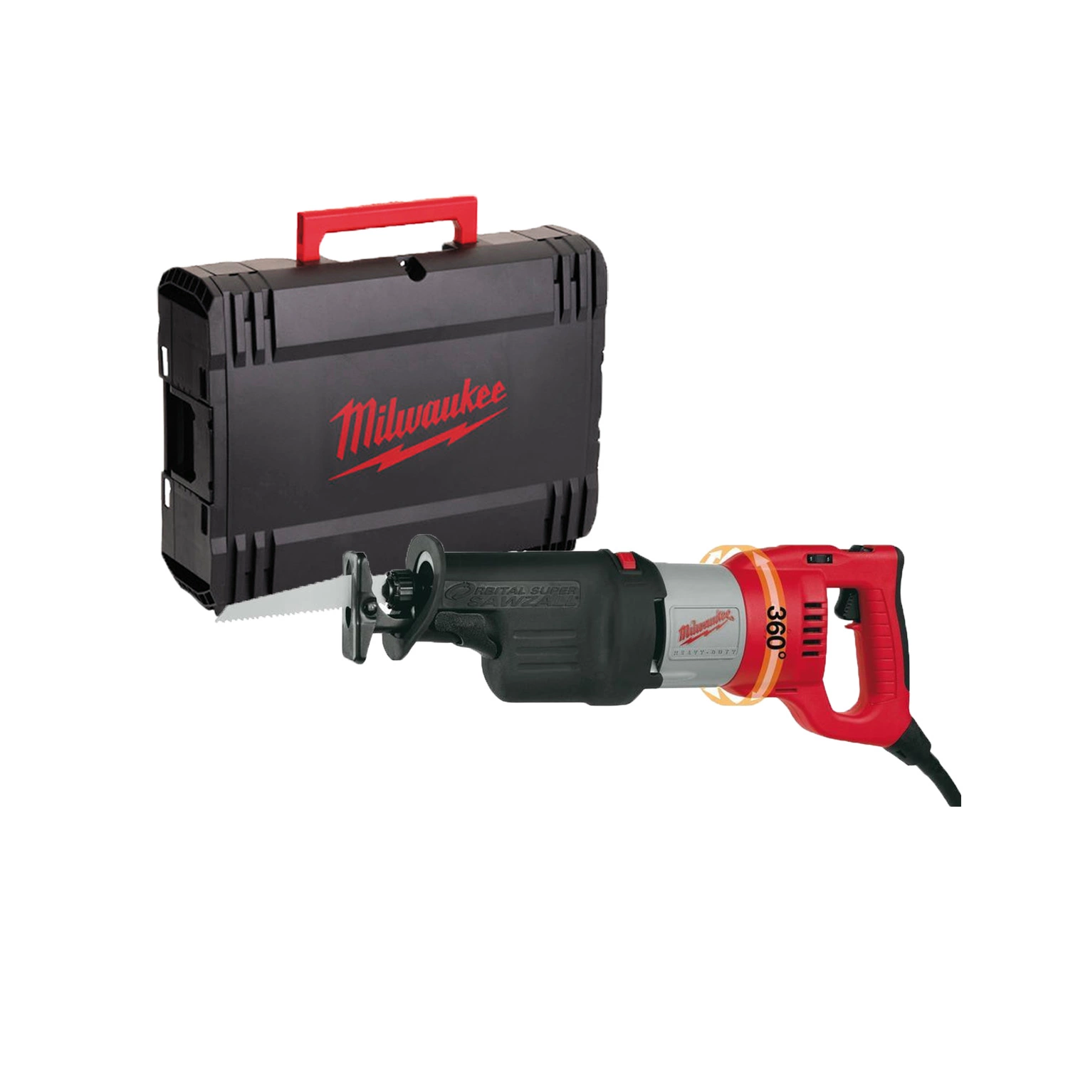 Milwaukee SSPE 1300 RX Reciprozaag in koffer - 1300W - snelwissel-image