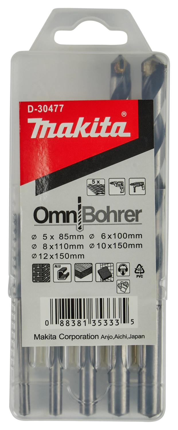 Makita D-30477 5-delige Multiboorset-image