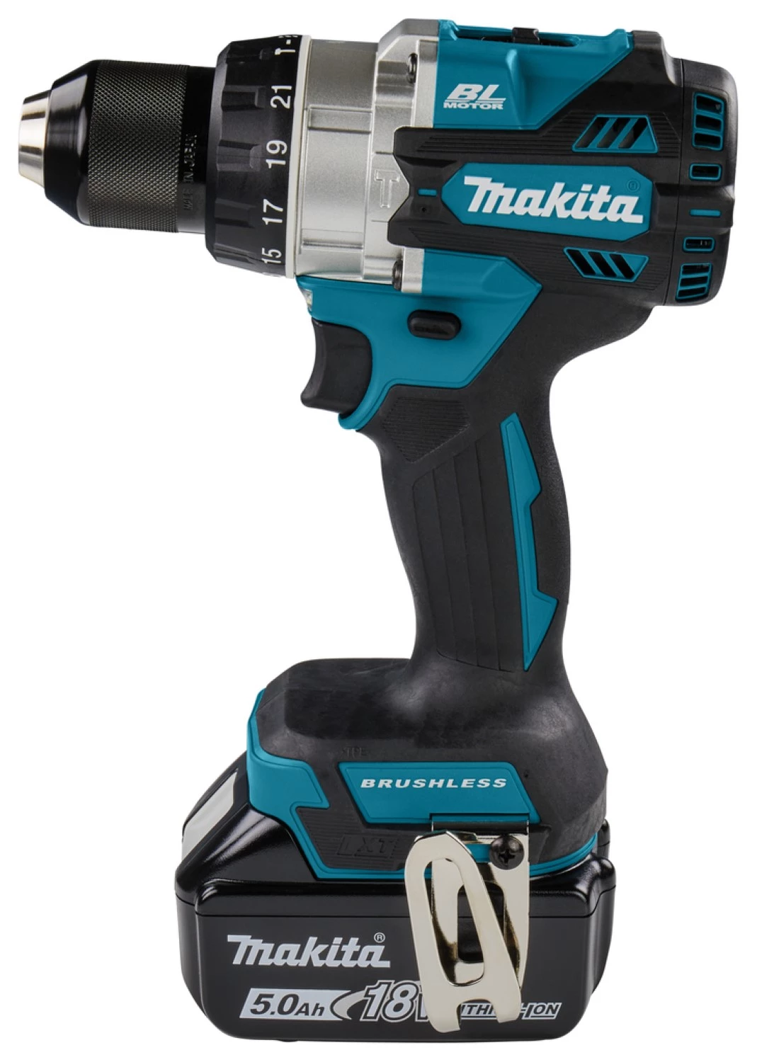 MAKITA DHP486RTJ Perceuse visseuse à percussion sans-fil - 18V Li-ion - 2 batteries 5,0 ah - MBOX-image