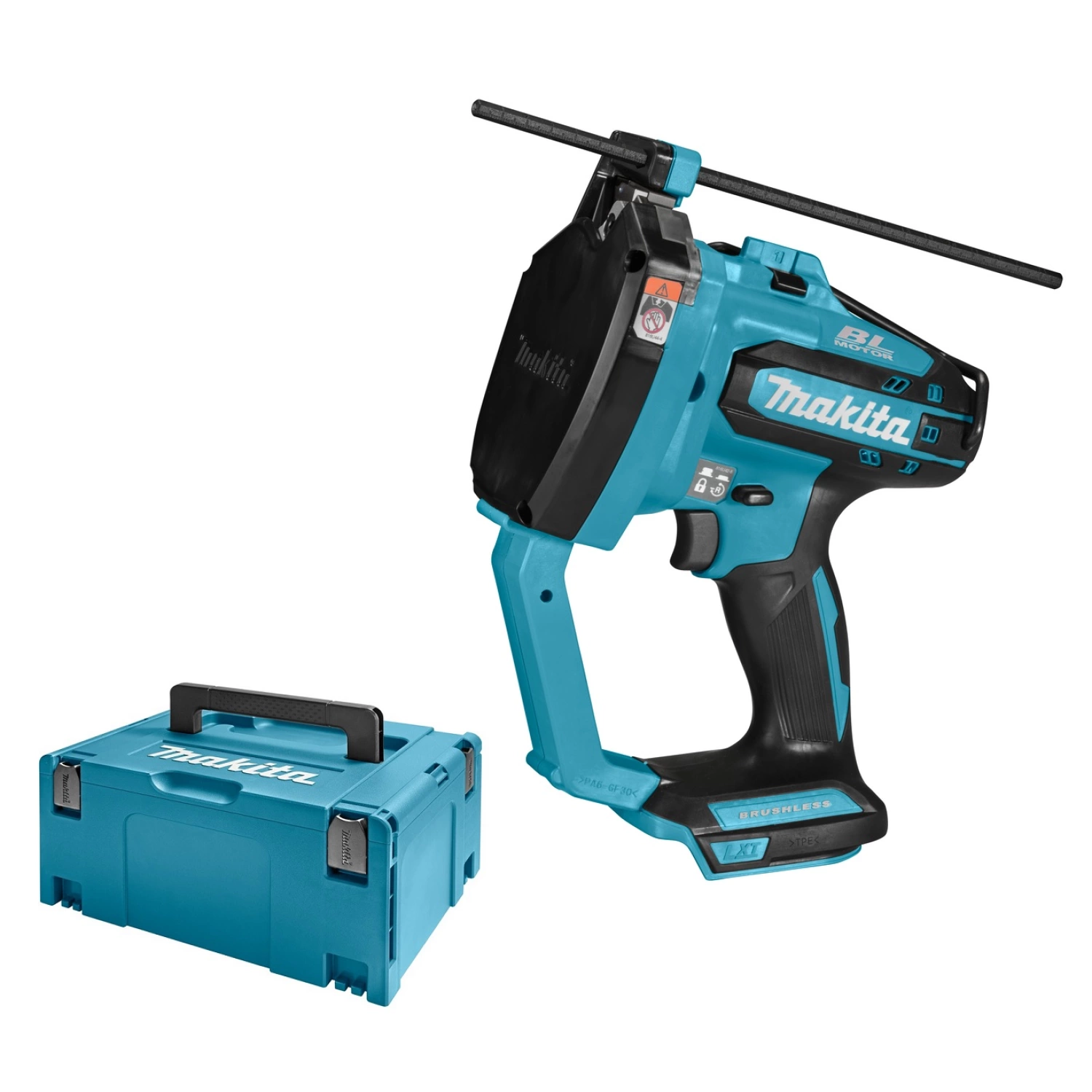 Makita DSC102ZJ Coupe tige filetée sans-fil - 14,4V/18V Li-ion - MAKPAC - 6-10 mm - Brushless - Machine seule-image