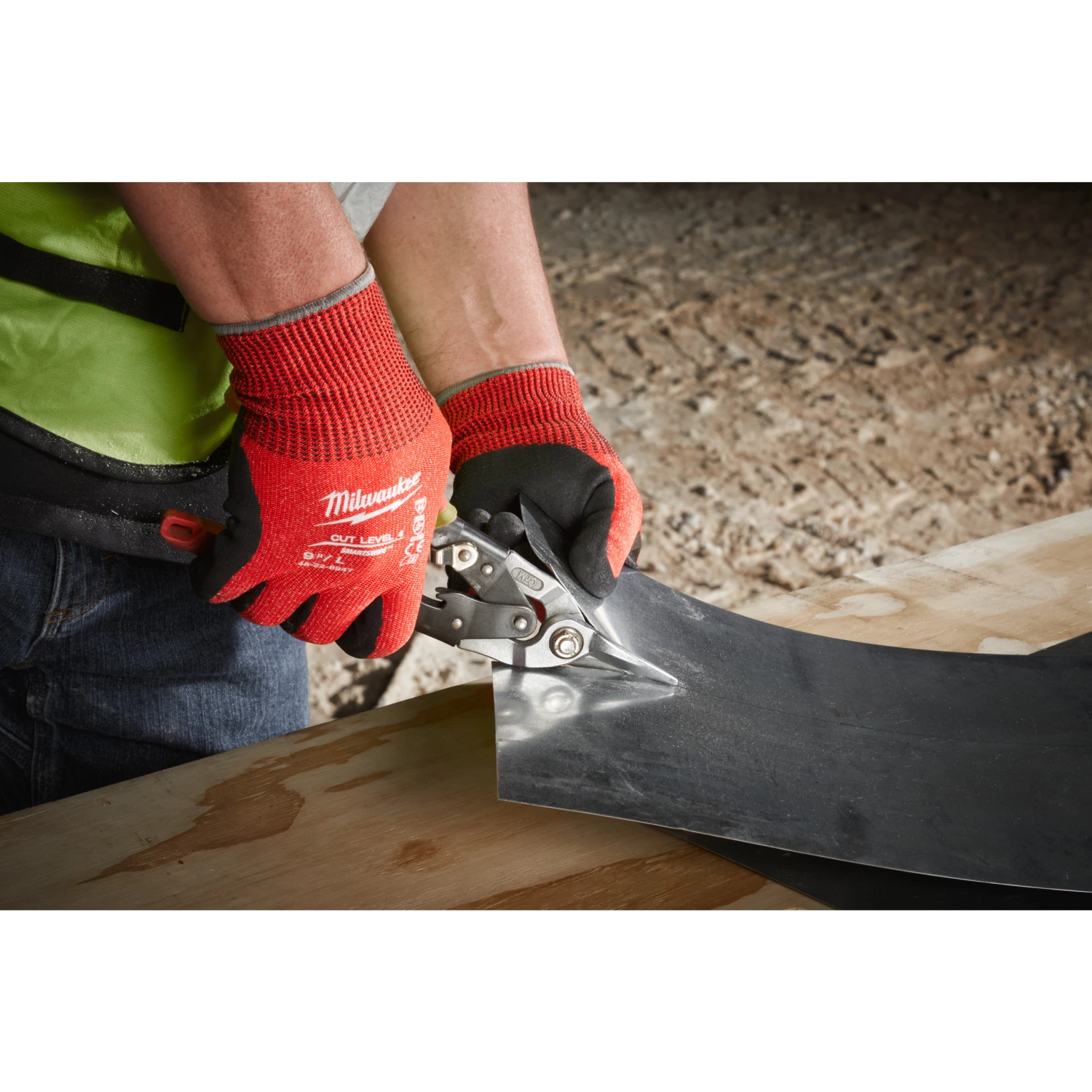 Milwaukee Gants de travail trempés - classe de résistance aux coupures 4/D - 11/XXL-image