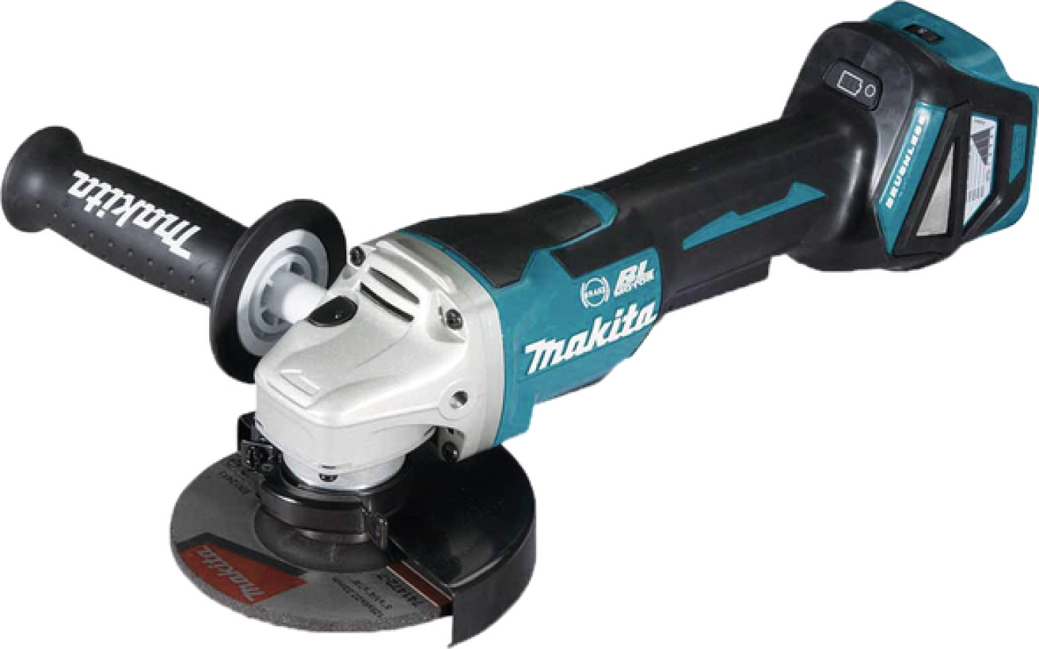 Makita DGA517Z 18V Li-Ion Accu haakse slijper incl. ADT body - 125mm - koolborstelloos-image