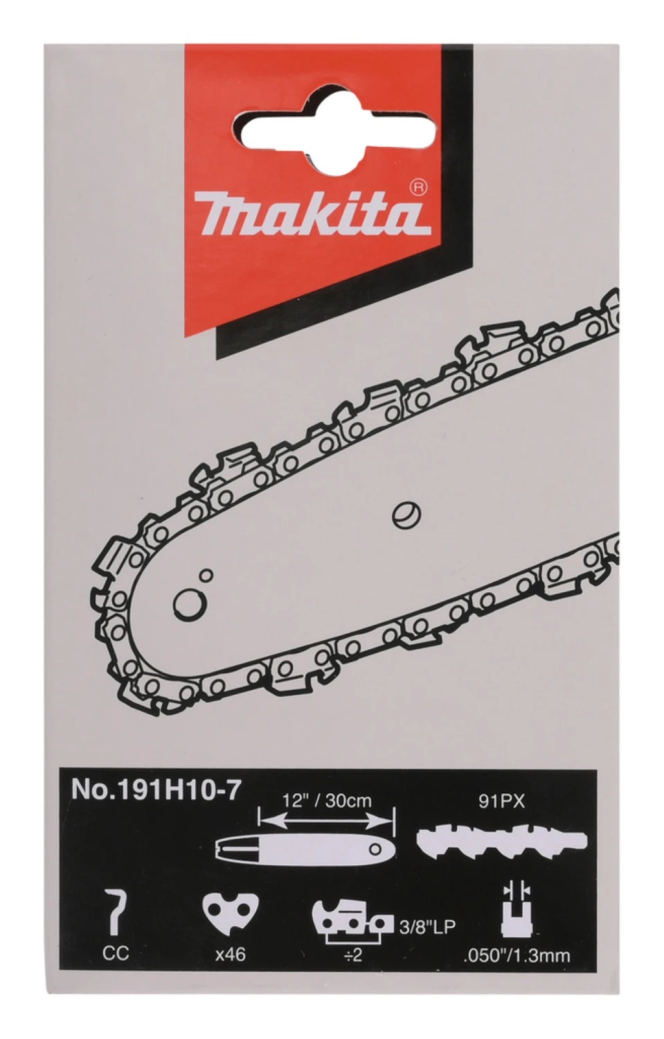 Makita 191H10-7 Chaîne 092 Rnd 3/8X1,3 S46