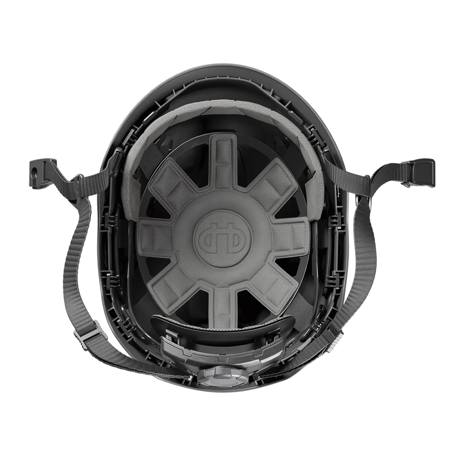 Hellberg Casque de sécurité Sector ABS avec ventilation - DCS - Gris-image