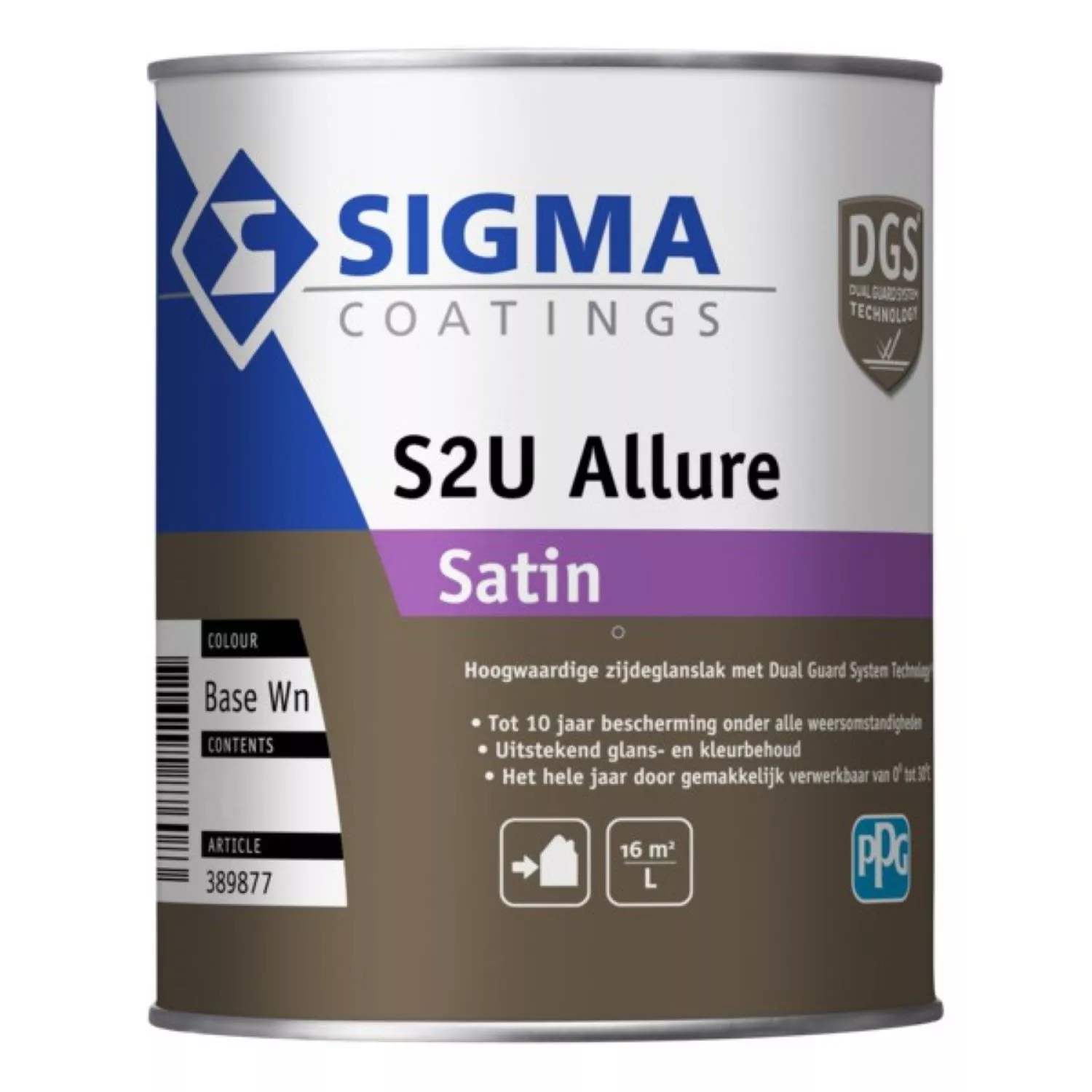Sigma S2U Allure Satin - op kleur gemengd - 0,5 L-image