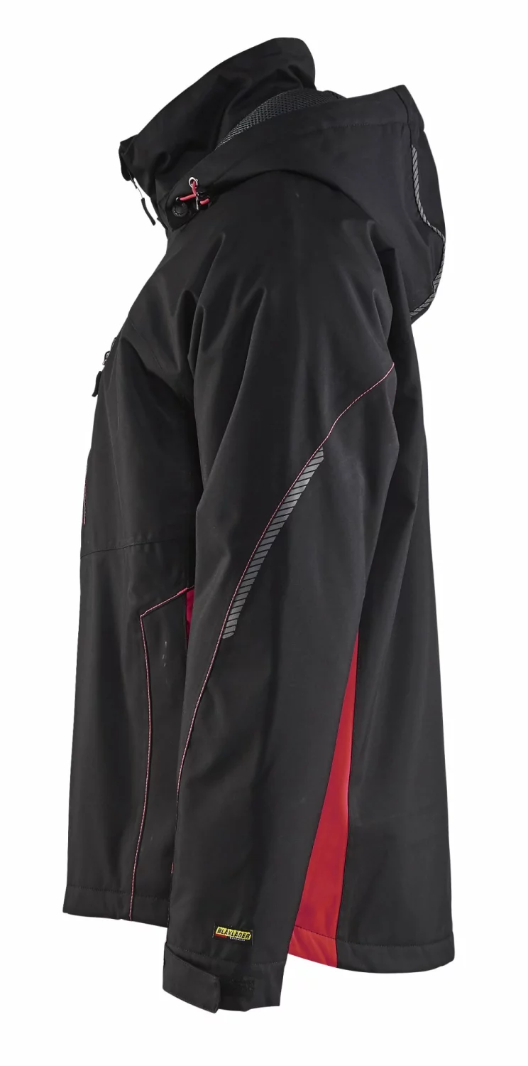 Blåkläder Veste doublée fonctionnelle légère - XL - Noir/Rouge-image