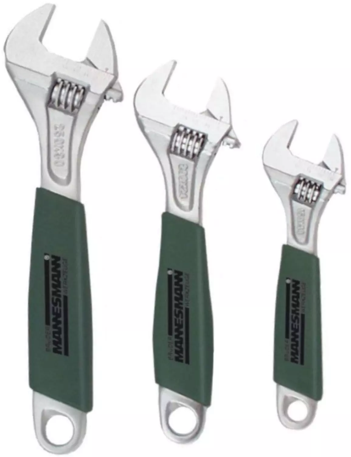 Brüder Mannesmann 19880 Jeu de clés à molette 3 pièces-image