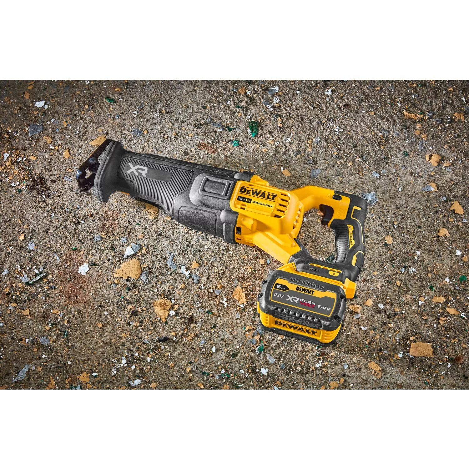 DeWALT DCS386NT-XJ 18V Li-ion FlexVolt Accu Reciprozaag body in TSTAK koffer-image