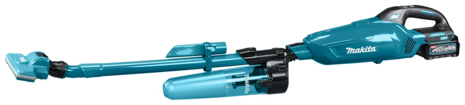 Makita CL002GD213 40V Max Li-Ion accu steelstofzuiger set (2x 2,5Ah) - Blauw-image