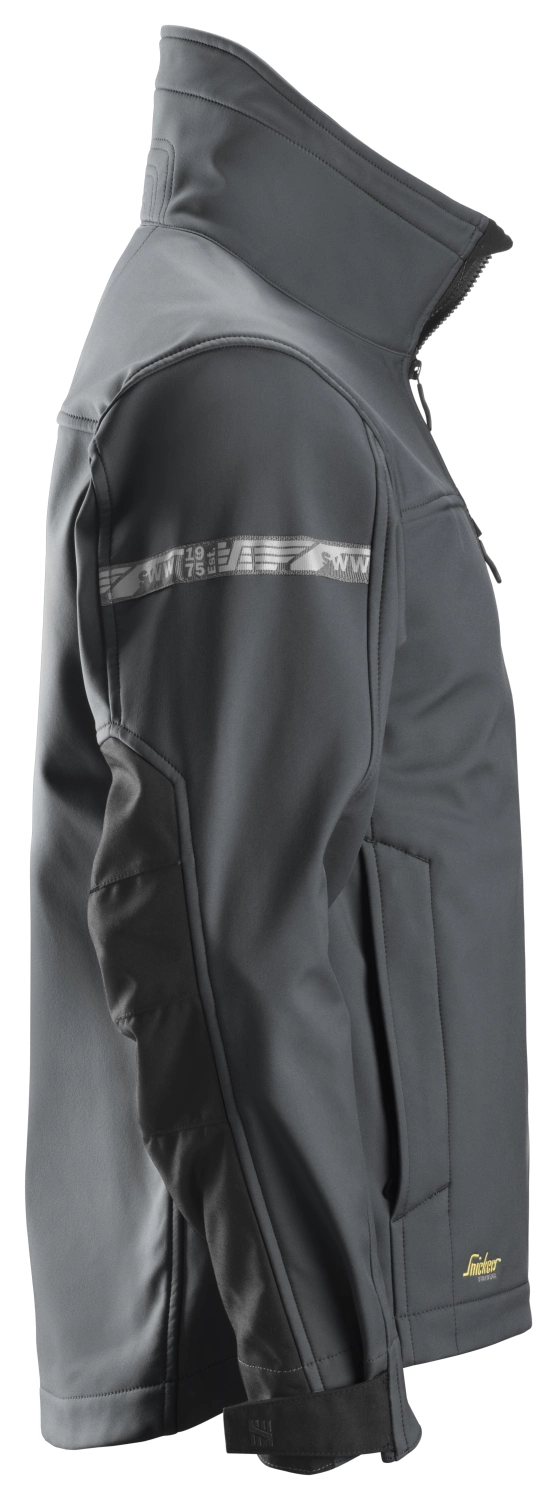 Snickers 1200 Softshell Jack AllroundWork - Staal Grijs - Maat S-image