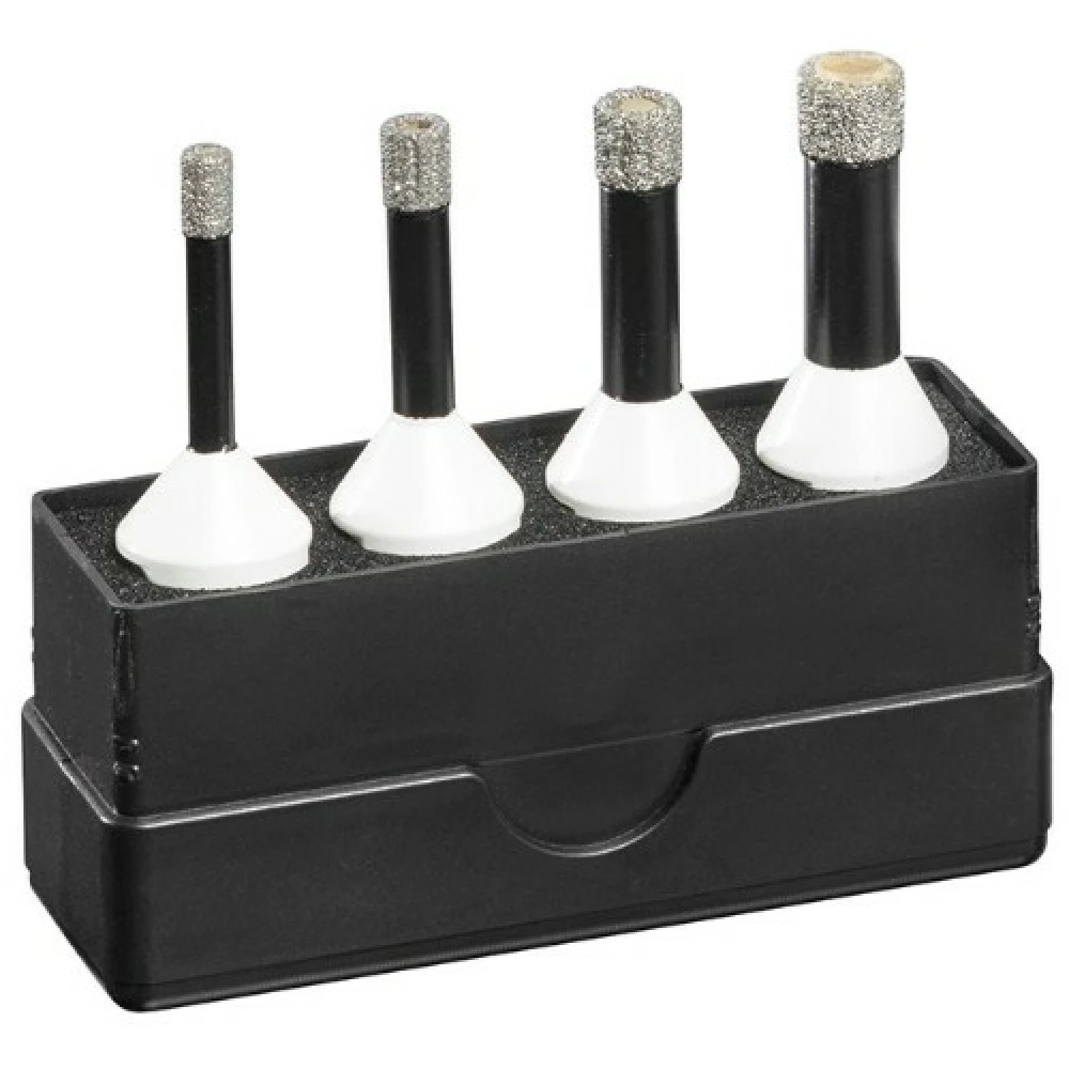 Carat EHSCSET010 Kit de forets diamantés EHSC classic pour carreaux - forage à sec - 6/8/10/12 mm M14-image