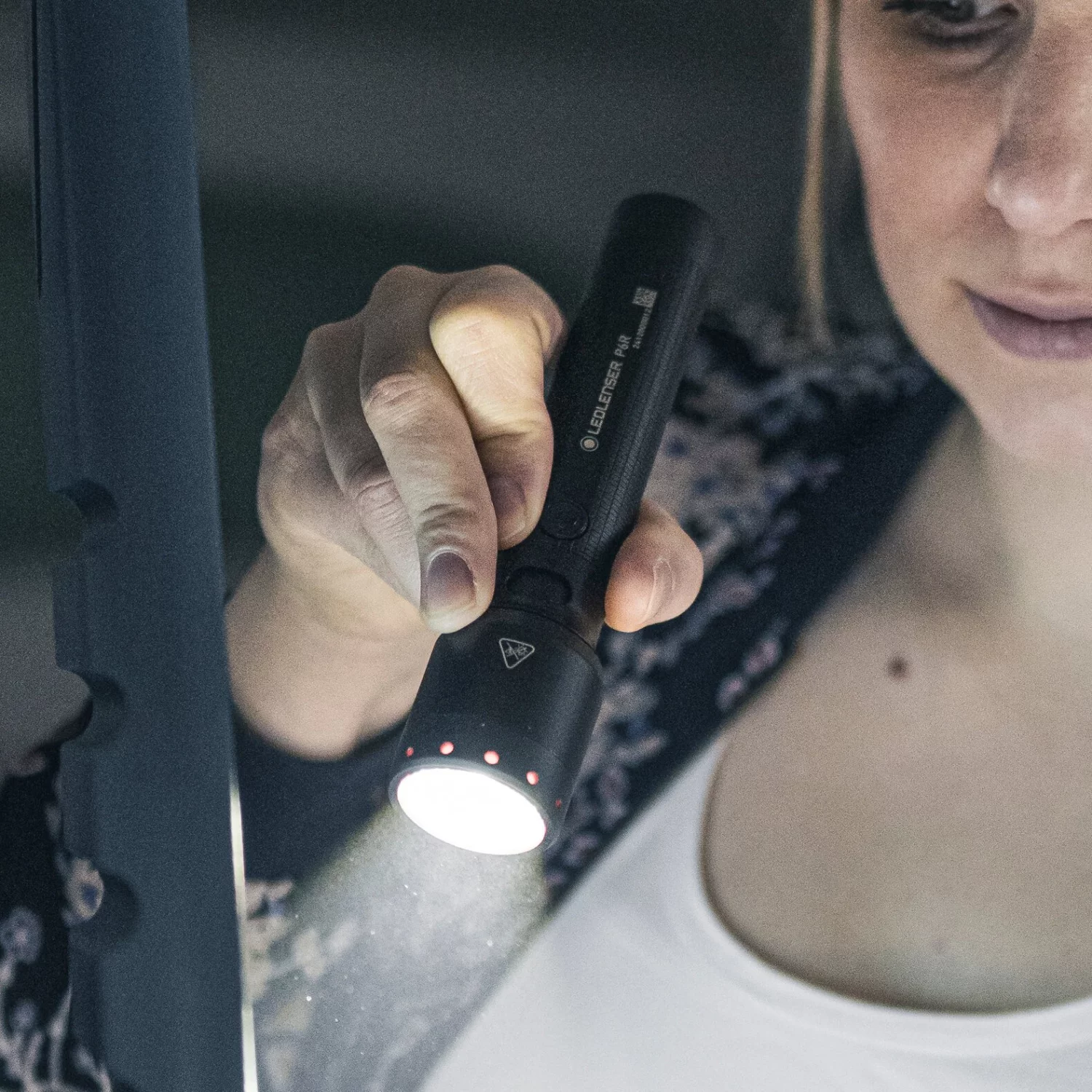 Ledlenser P6R LED lampe torche - IP68 - 1200Lm - Rechargeable-image