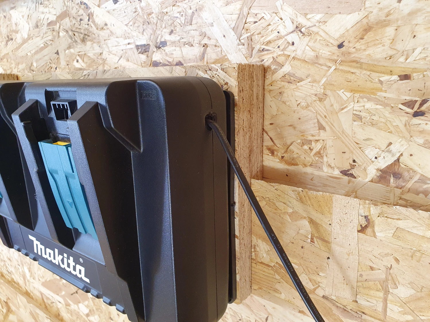 StealthMounts CMC-MK-B - Support chargeur (2pcs) pour Makita LXT 18V duo - noir-image