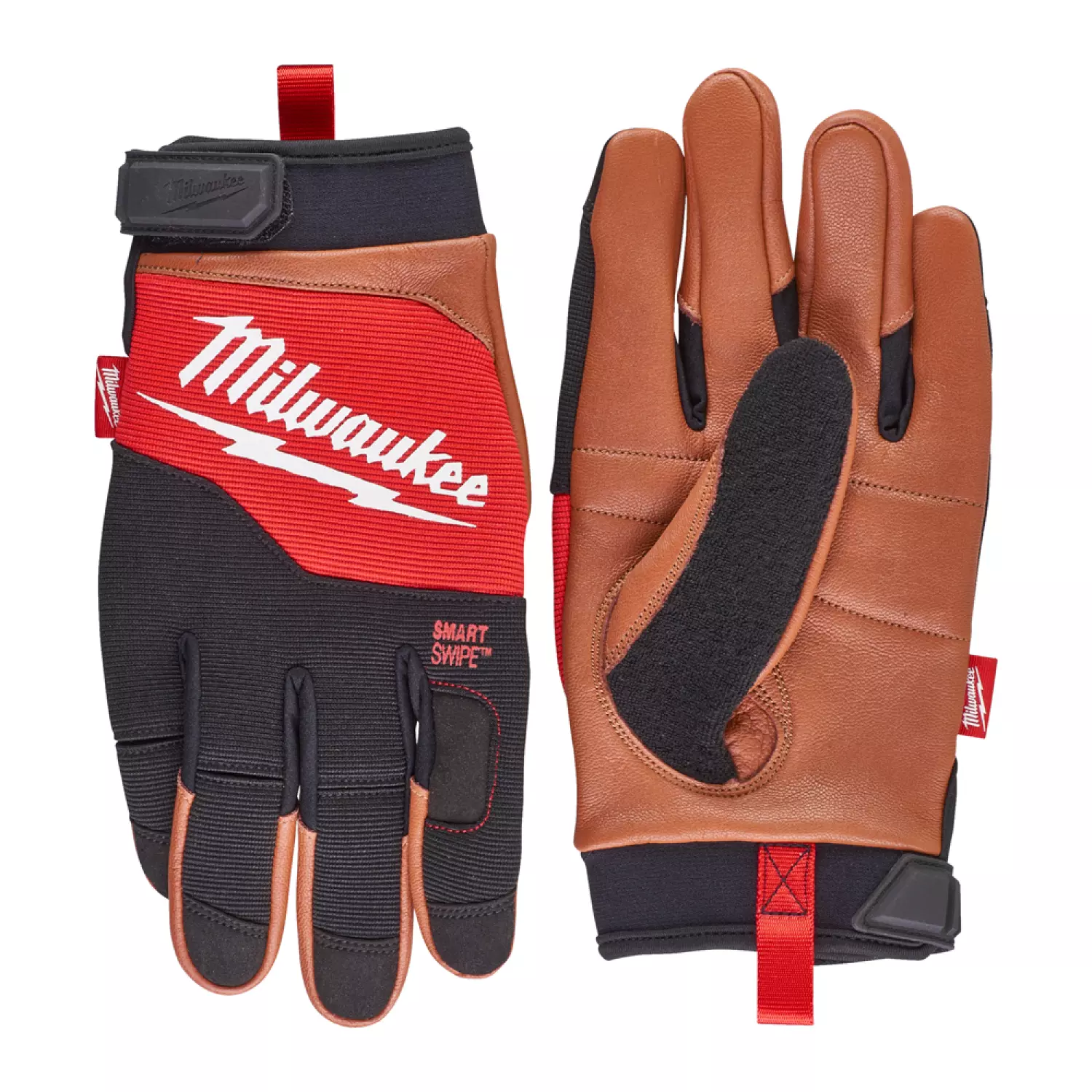 Milwaukee 4932471913 Hybrid werkhandschoenen - leer - 9/L-image