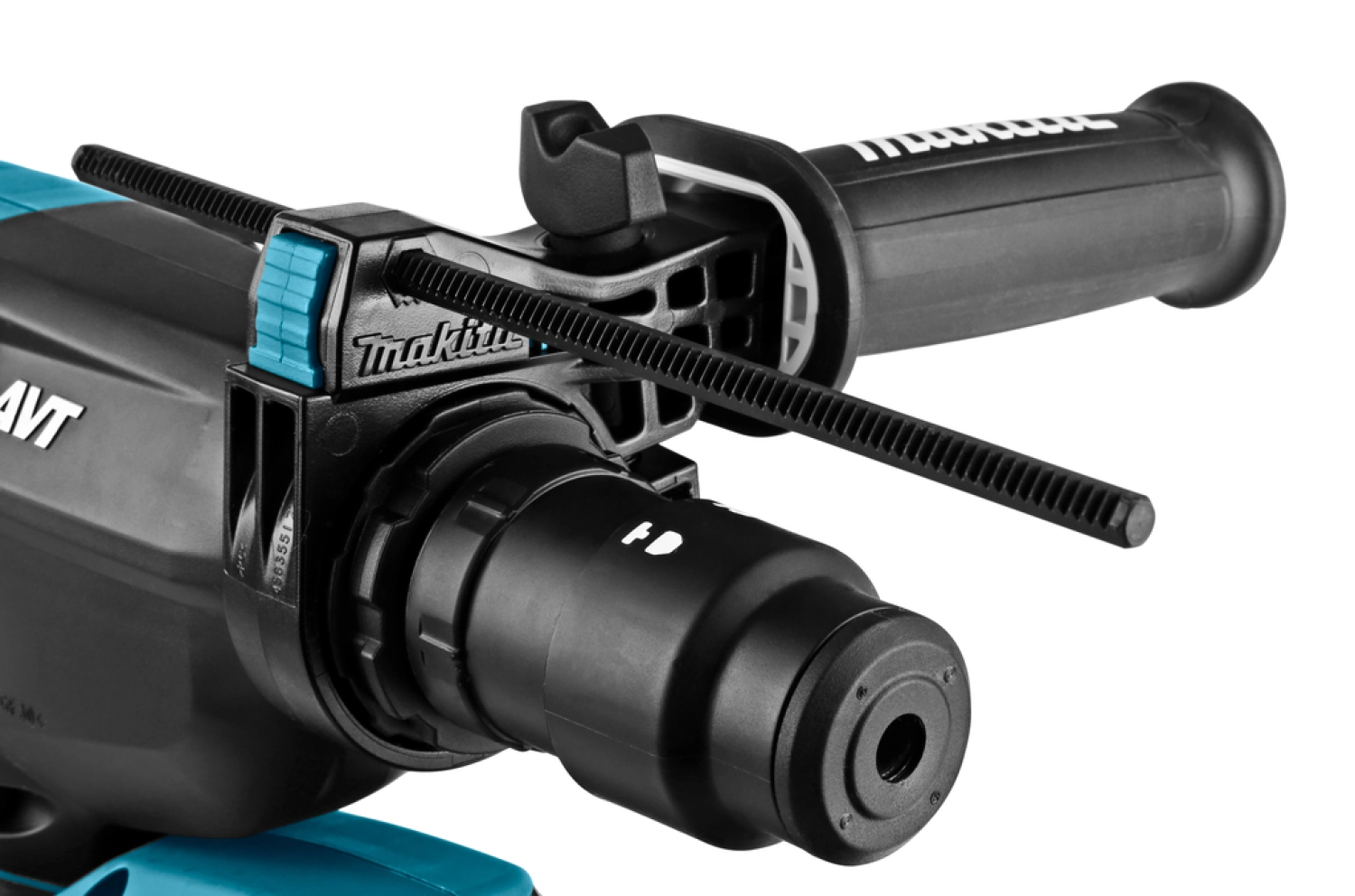 Makita DHR283ZWJU - Perforateur burineur sans-fil - 36V (2x 18V) Li-ion - SDS-plus - Système d'aspiration - Machine seule - MAKPAC - 2,9 J - Brushless-image